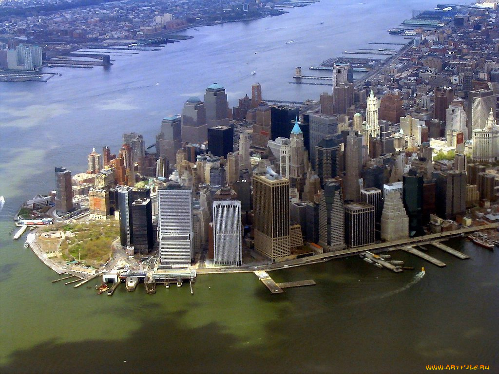 города, нью, йорк, сша
