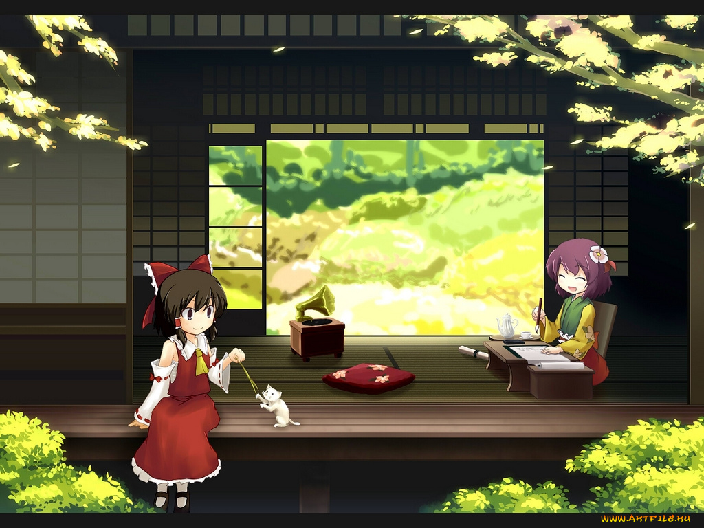 аниме, touhou