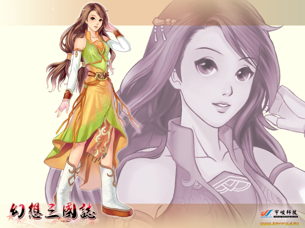 видео, игры, fantasia, sango