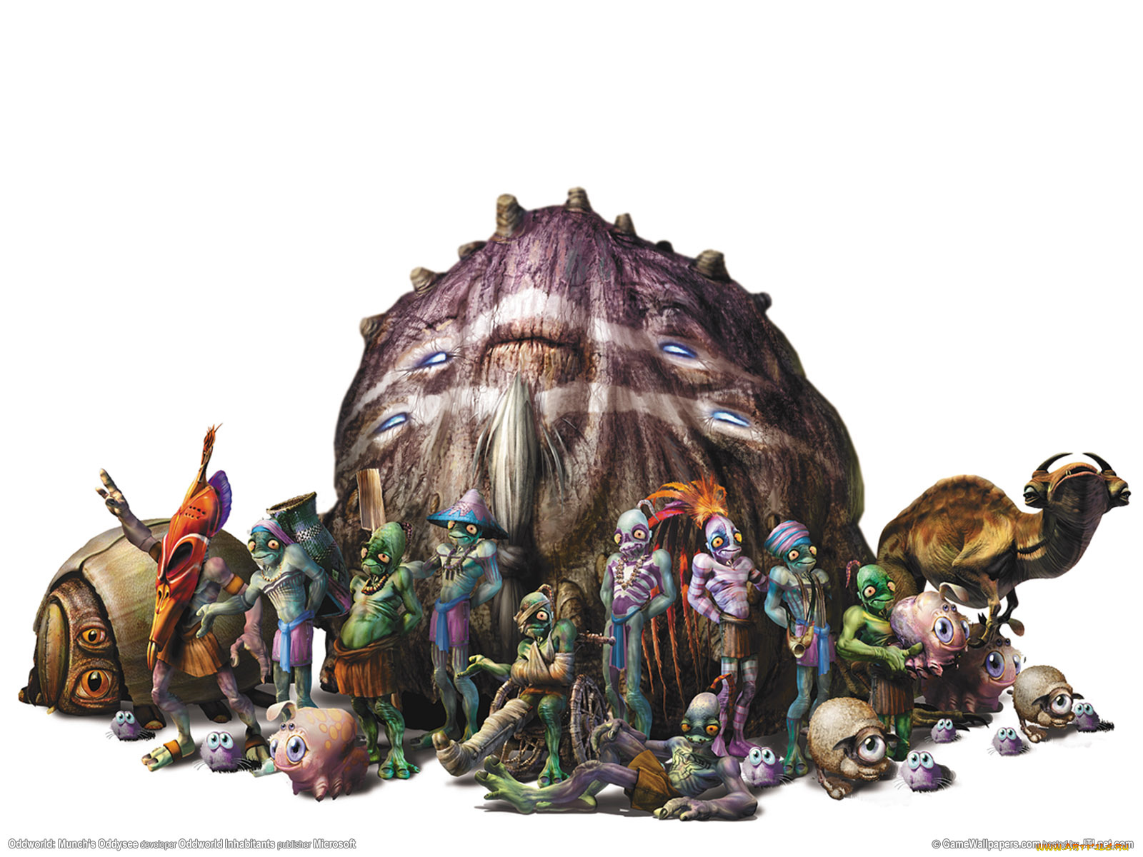 видео, игры, oddworld, munchs, oddysee