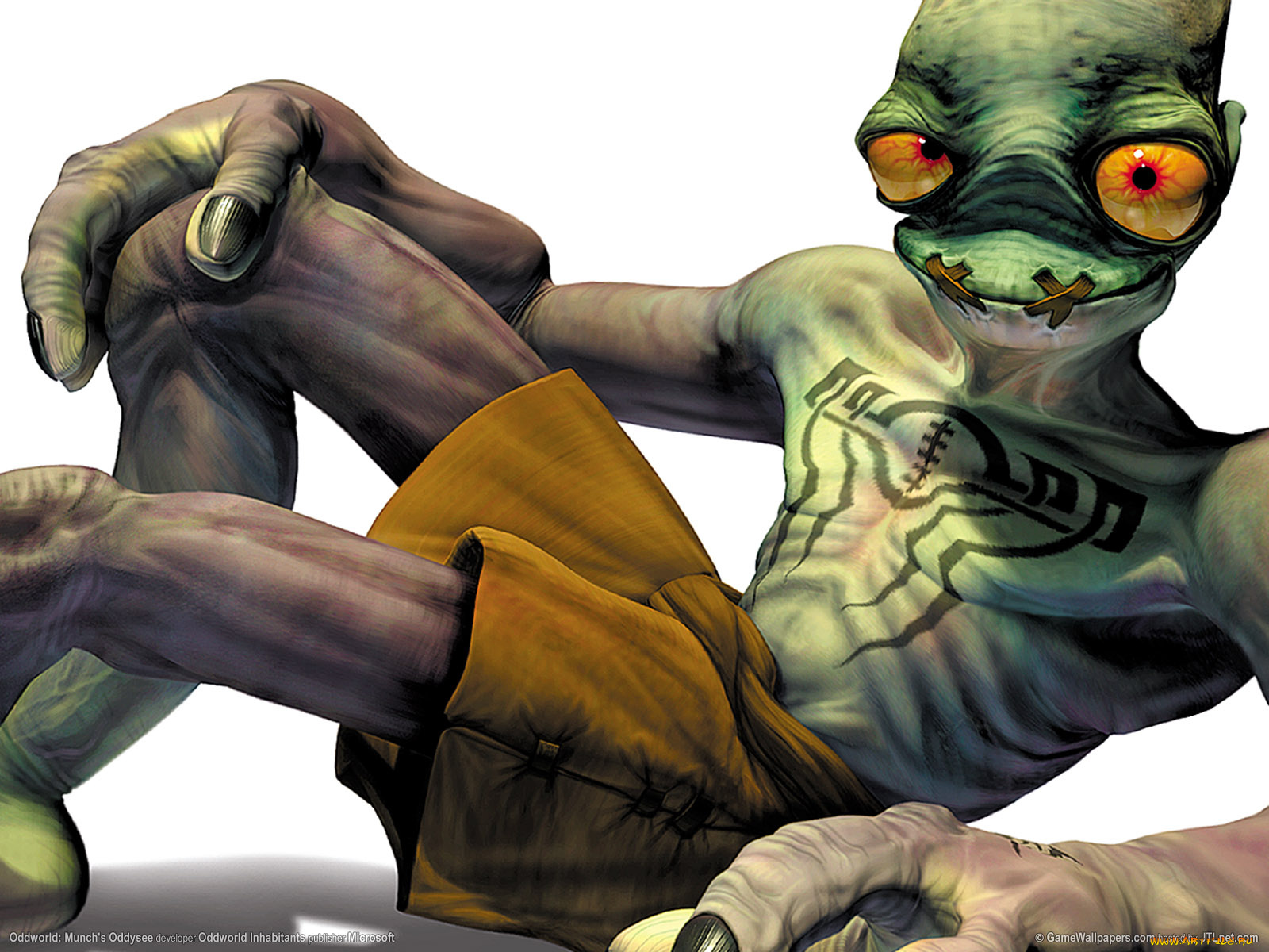 видео, игры, oddworld, munchs, oddysee