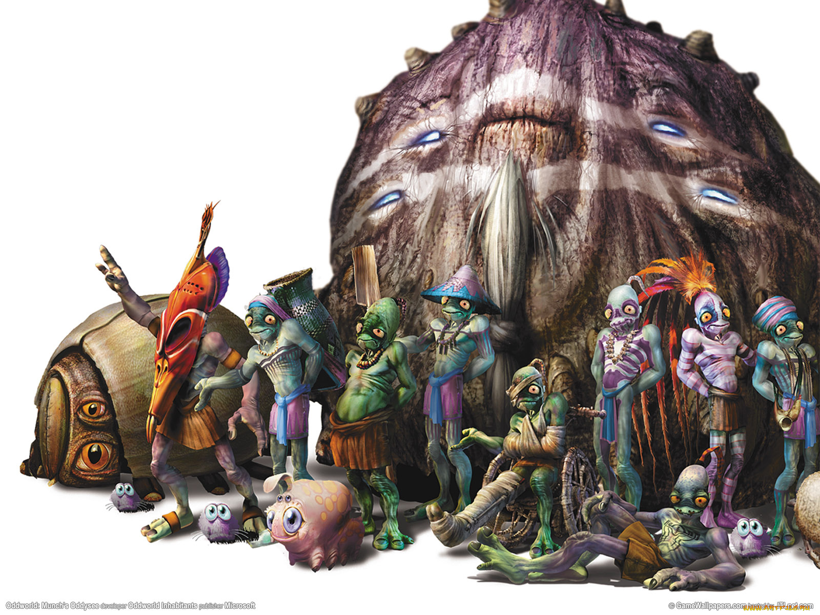 видео, игры, oddworld, munchs, oddysee