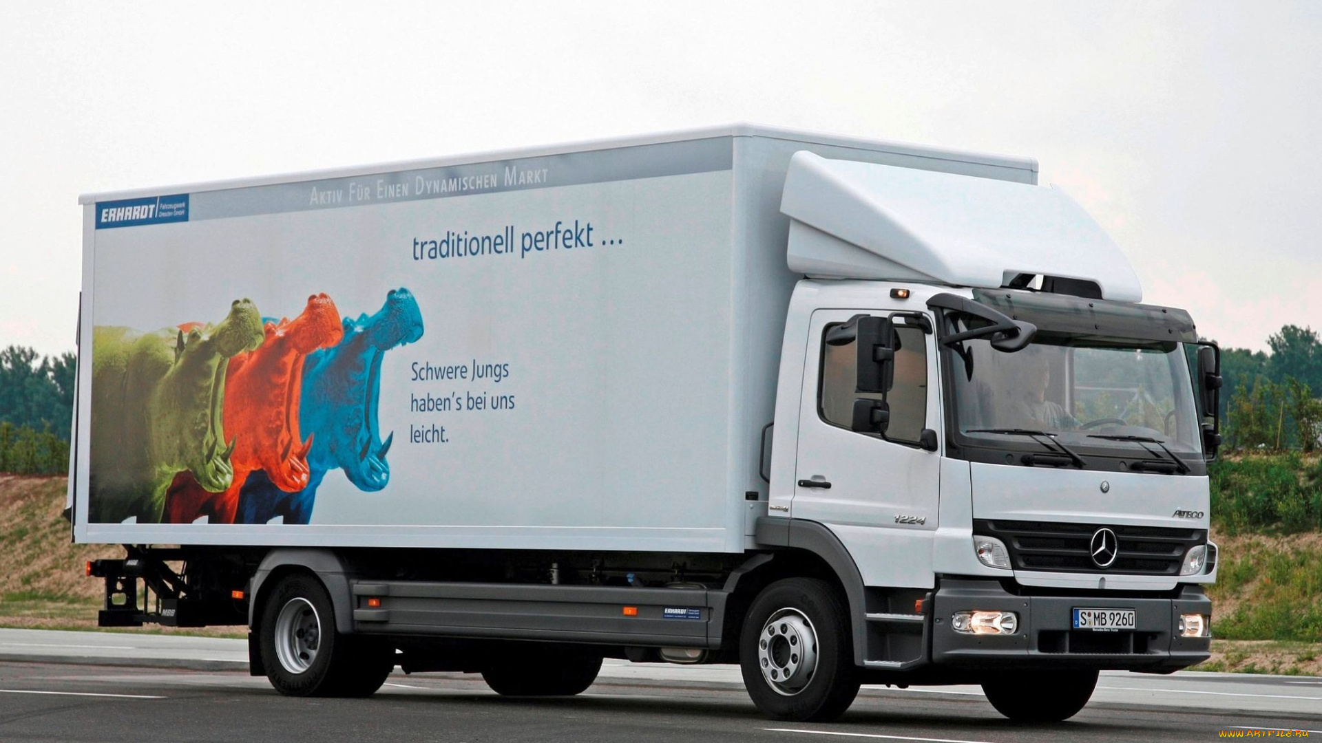 автомобили, mercedes, trucks