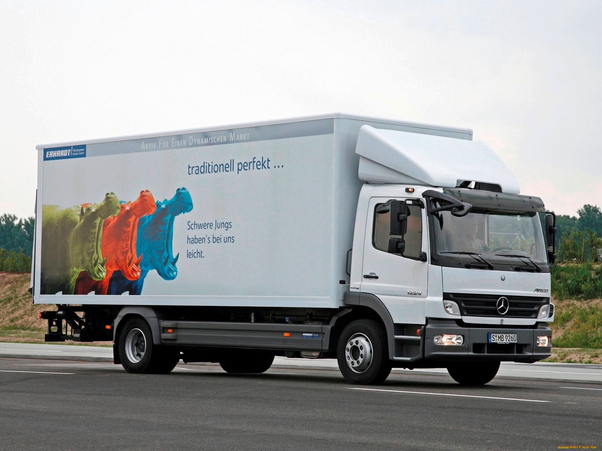 автомобили, mercedes, trucks