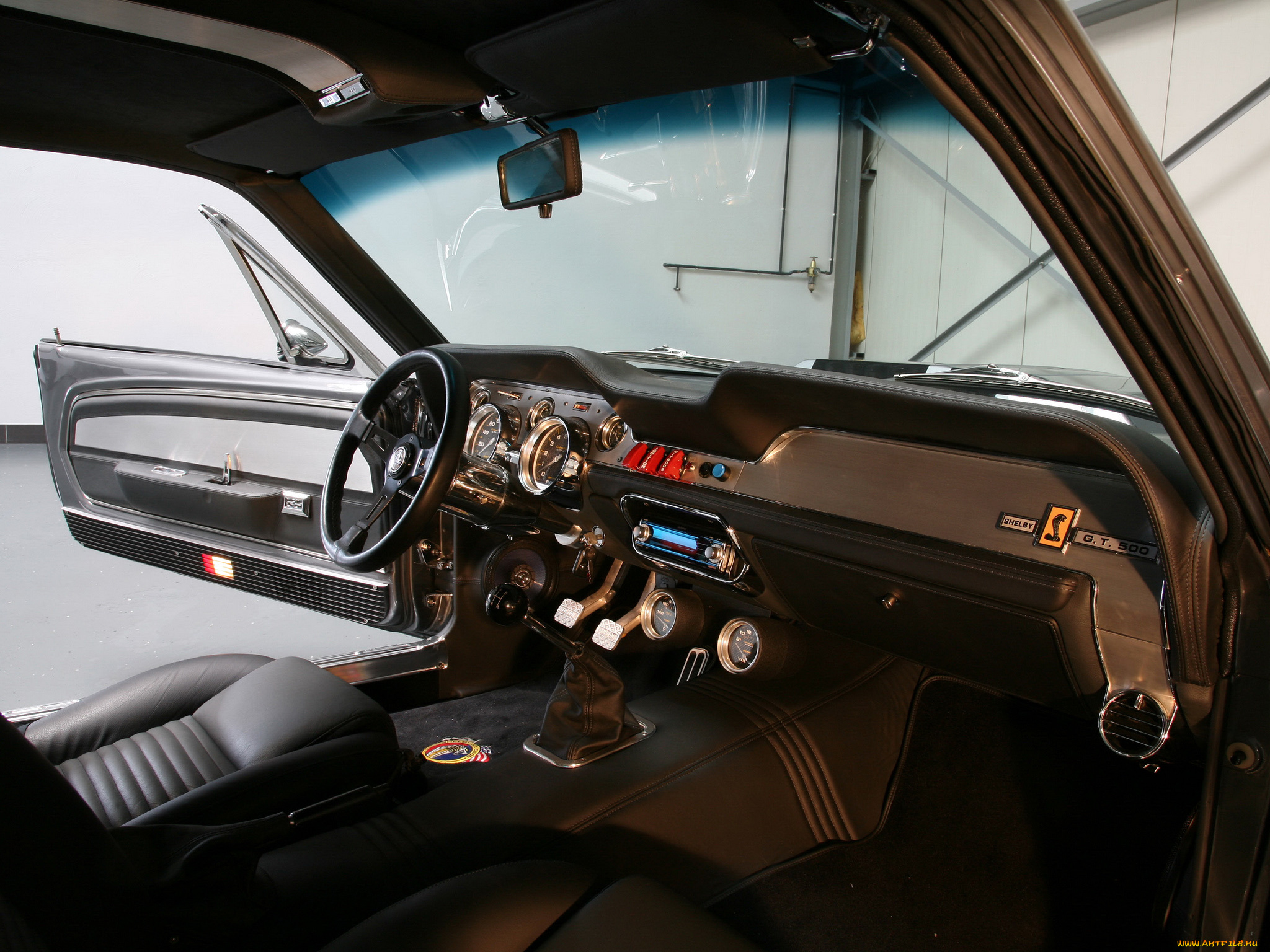 mustang, shelby, gt500, eleanor, автомобили, интерьеры