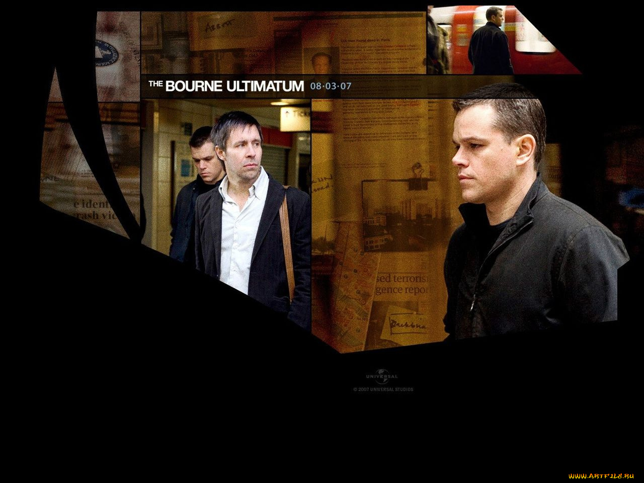 кино, фильмы, the, bourne, ultimatum