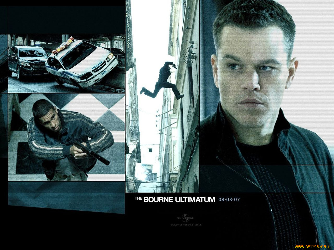 кино, фильмы, the, bourne, ultimatum