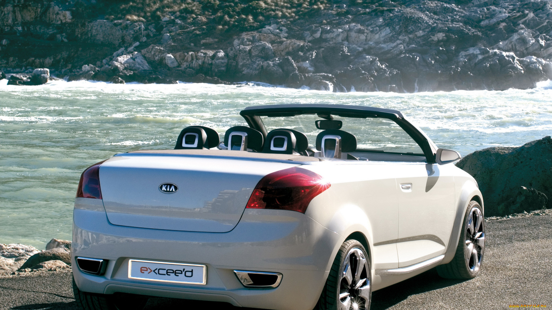 ex, cee, cabrio, concept, 2007, автомобили, kia