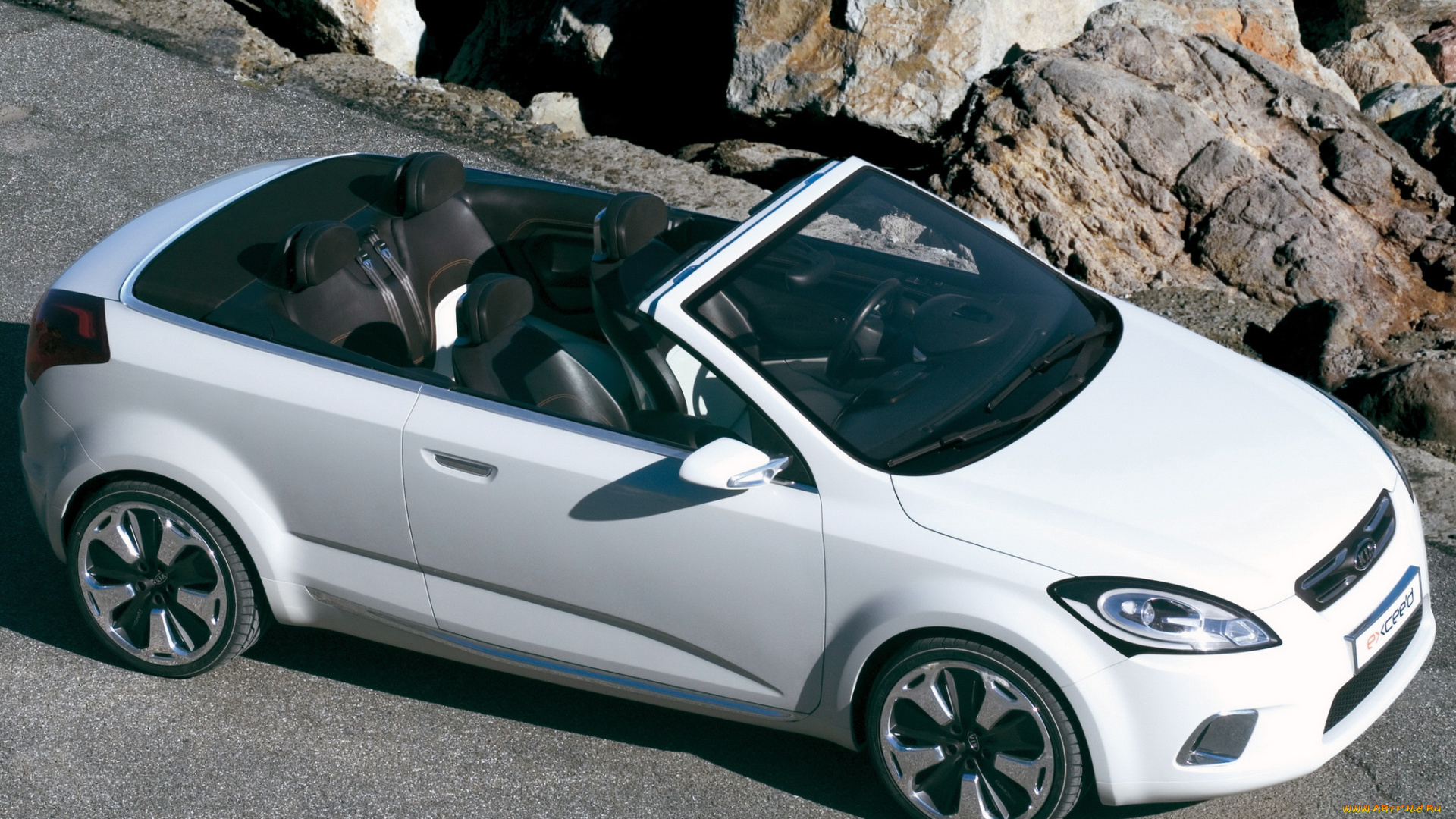 ex, cee, cabrio, concept, 2007, автомобили, kia
