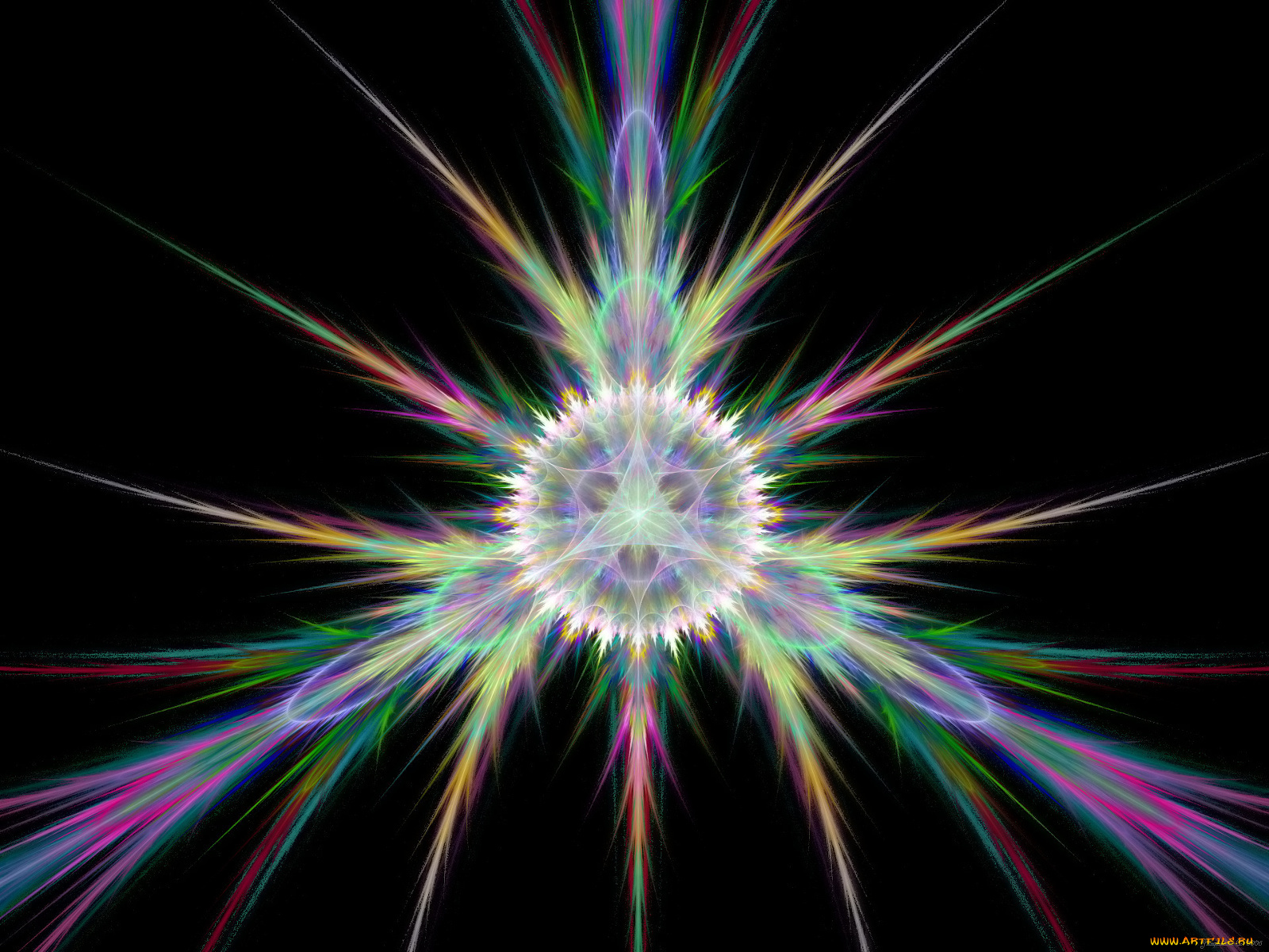 3д, графика, fractal, фракталы, абстракция, узор, тёмный, фон