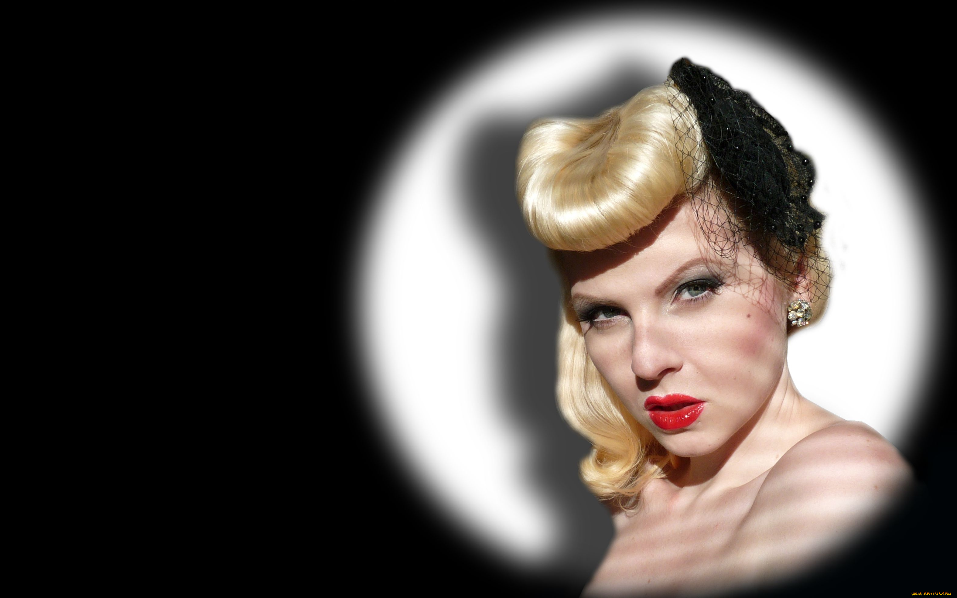 -Unsort, Лица, Портреты, девушки, unsort, лица, портреты, вуаль, шиньон