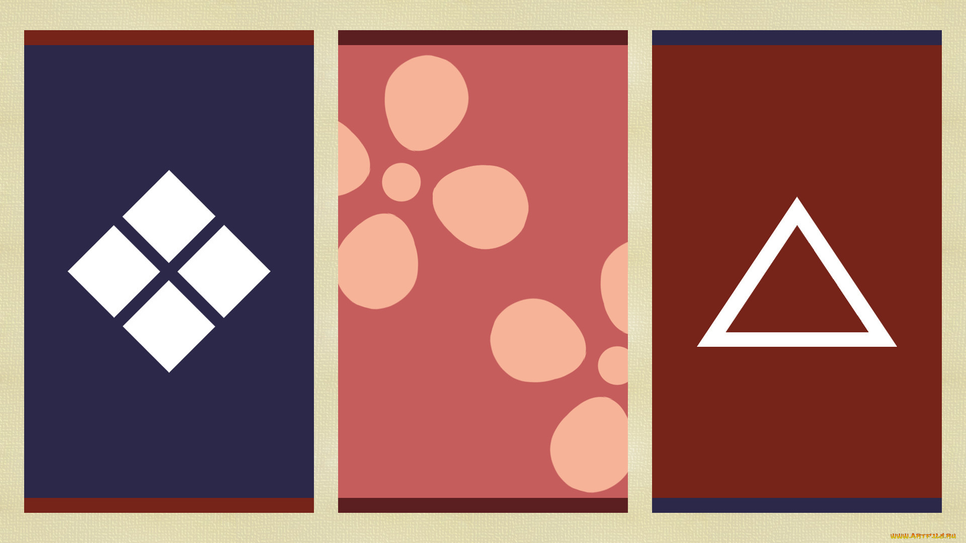 аниме, samurai, champloo, fuu, эмблемы, jin, mugen