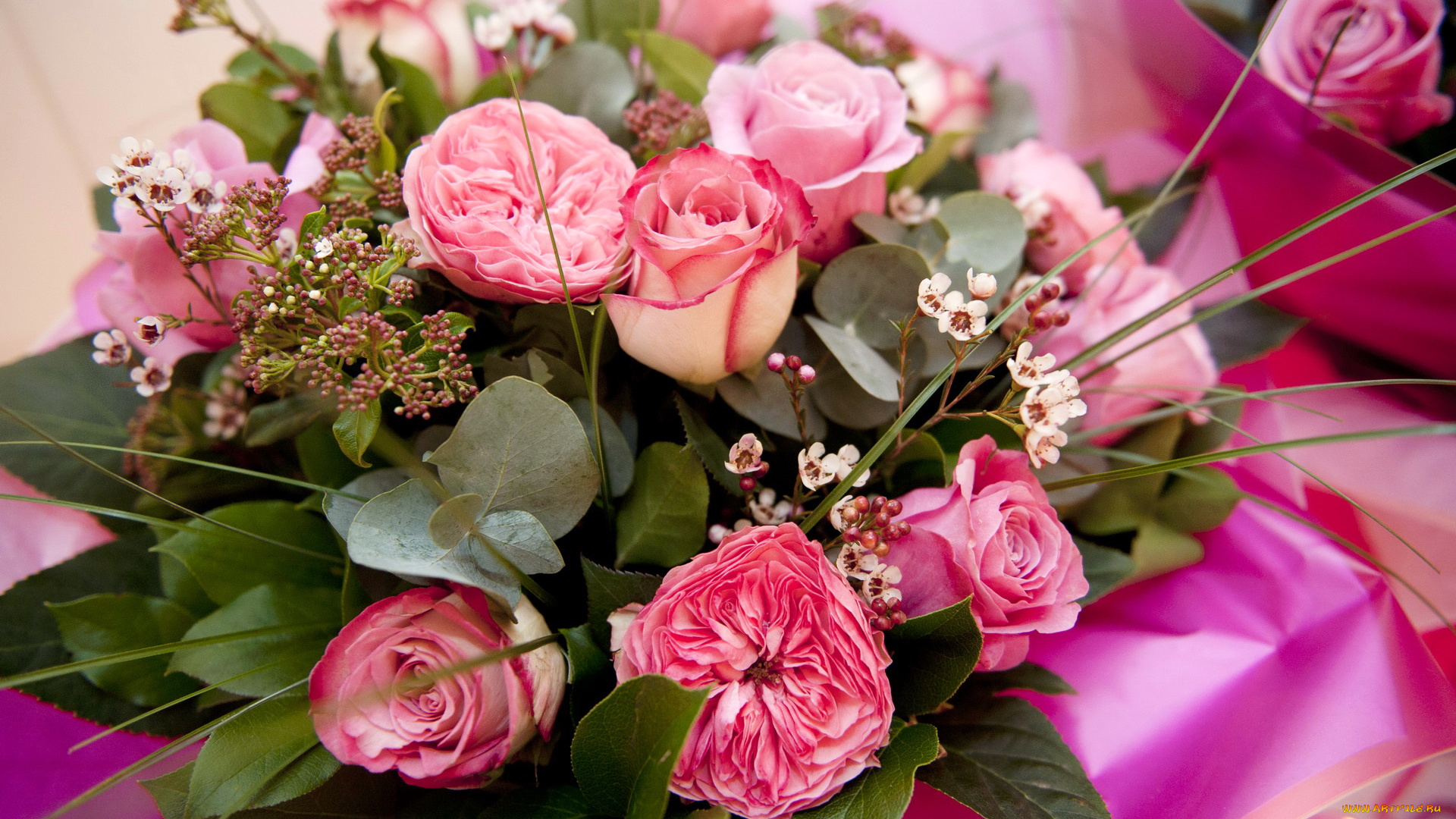 цветы, розы, букет