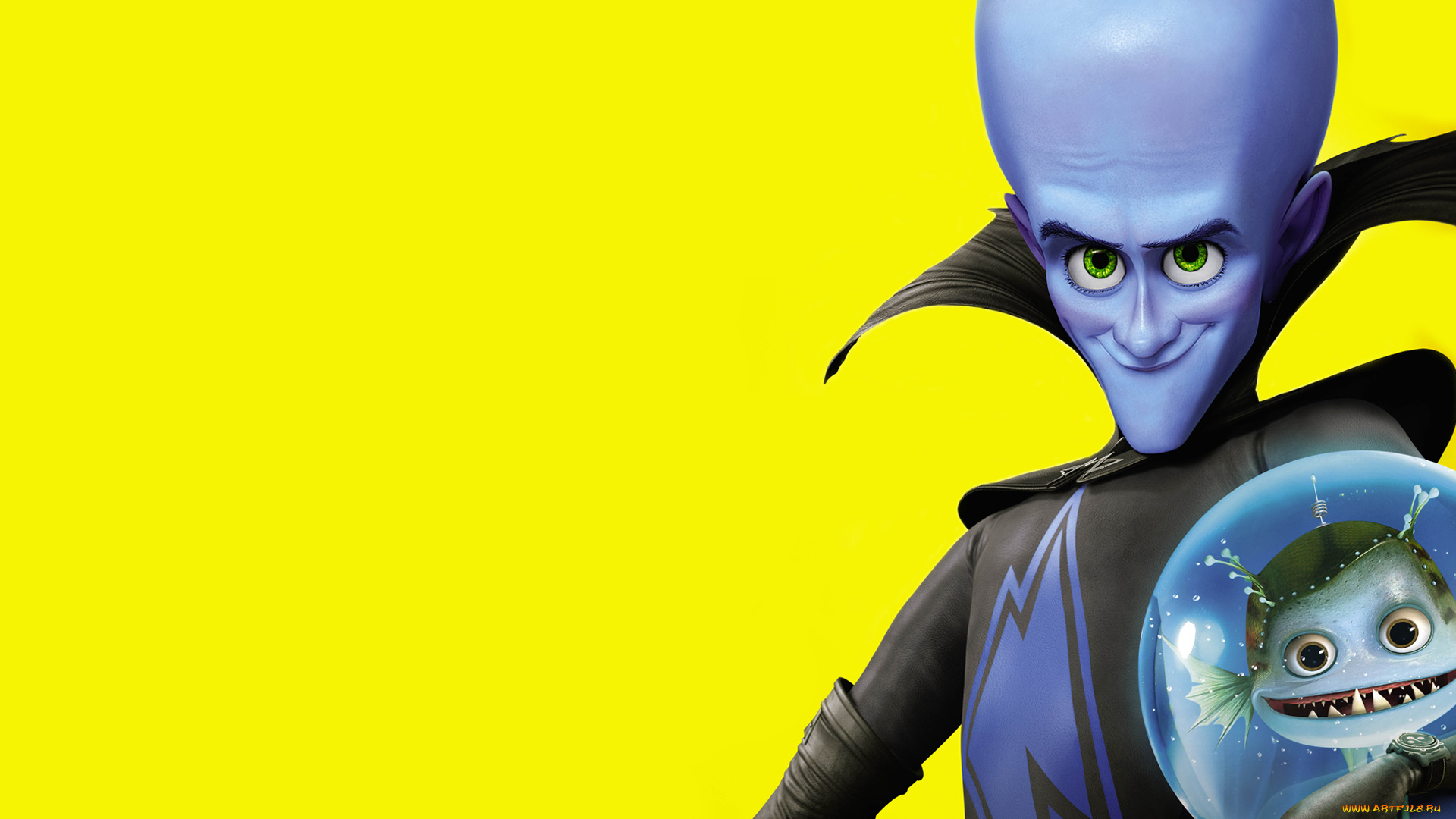 мегамозг, мультфильмы, megamind