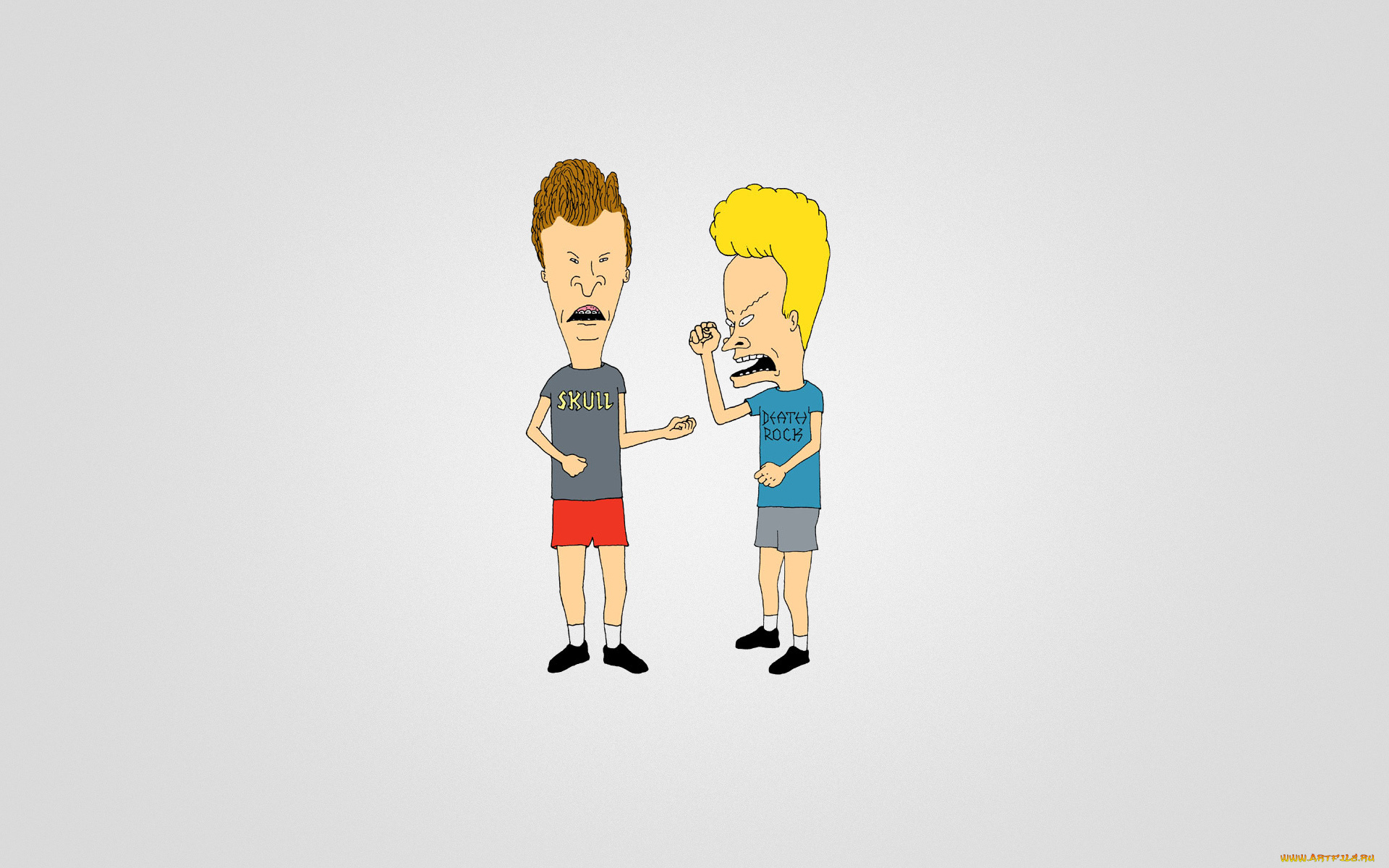 бивис, баттхед, мультфильмы, beavis, and, butt, head, и, чуваки, butt-head