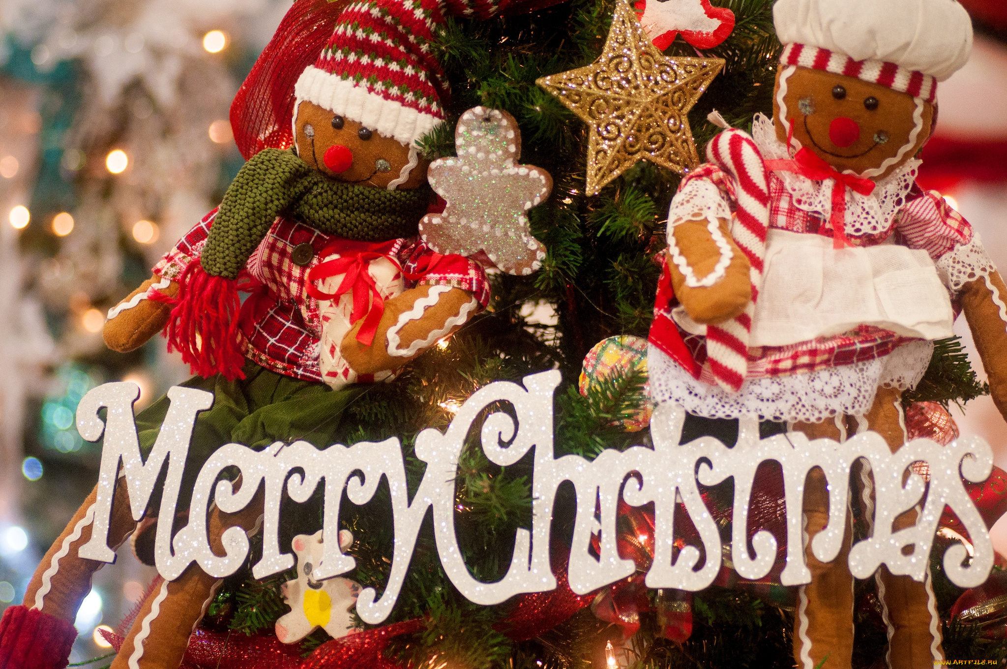 праздничные, фигурки, человечки, звездочка, надпись