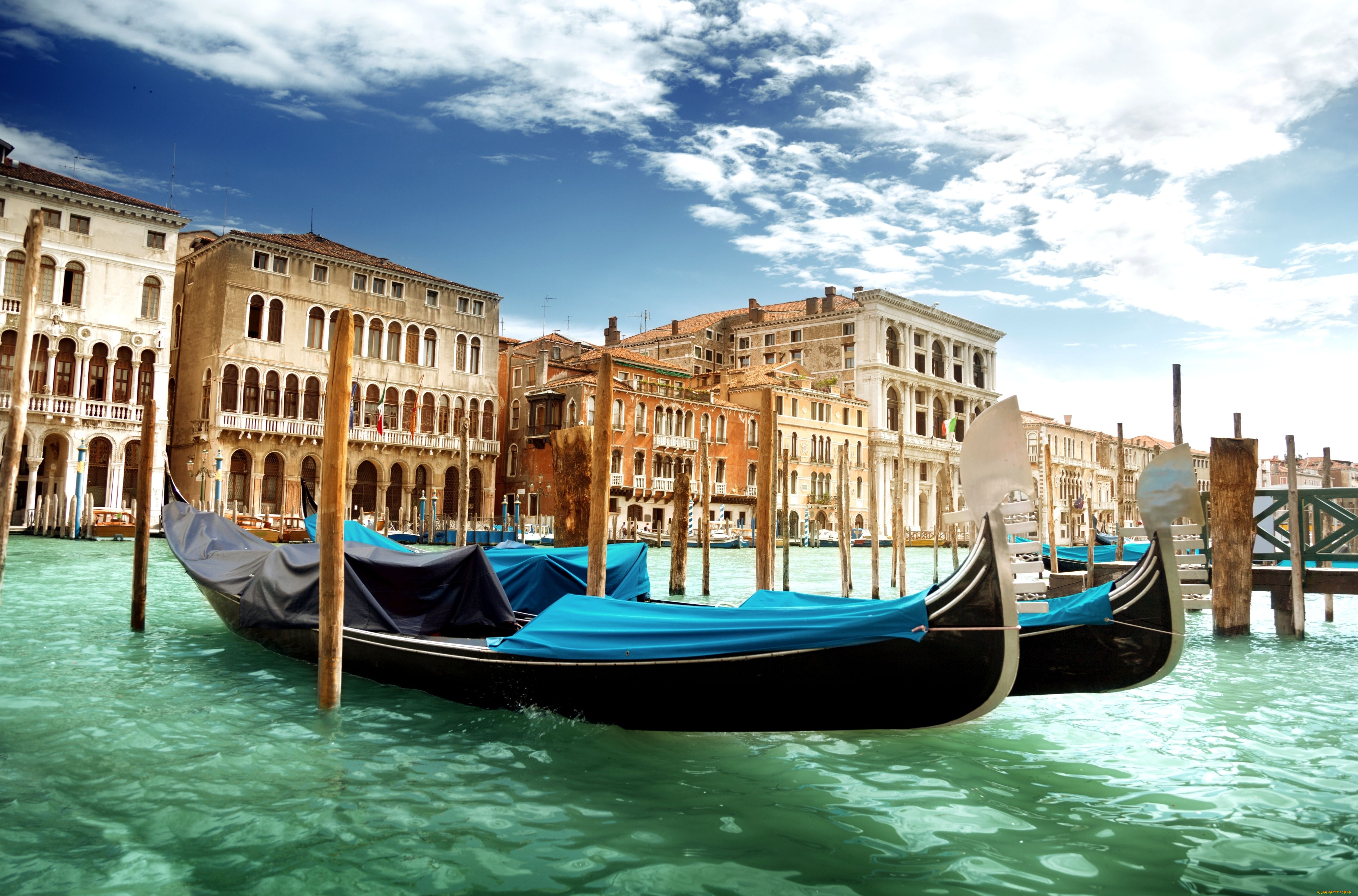 venice, italy, города, венеция, италия, гондолы, гранд-канал, canal, grande