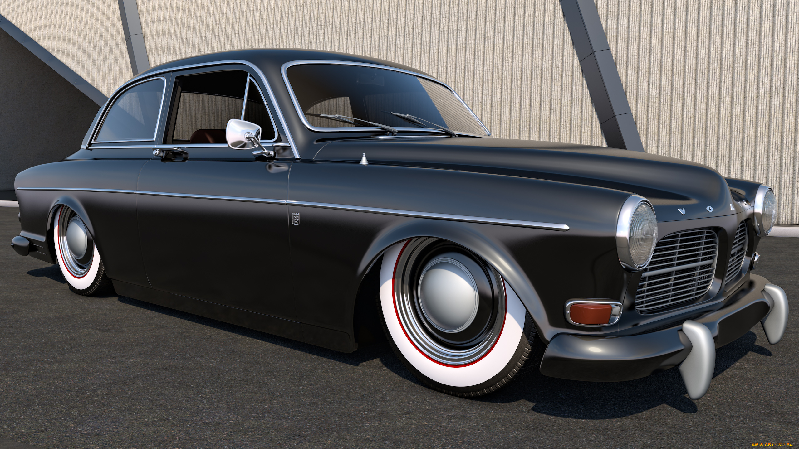 автомобили, 3д, amazon, volvo, 1961, coupe