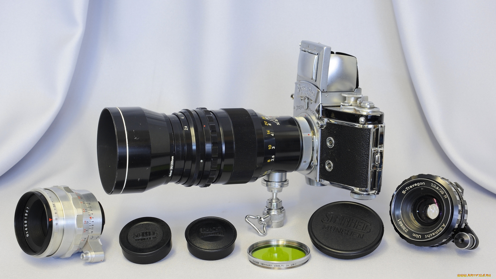 бренды, -, другое, камера, фон, exakta, varex, iia