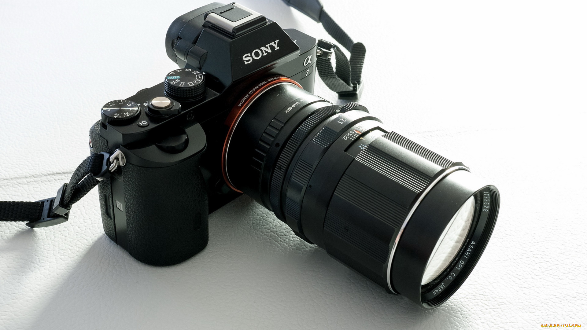 бренды, sony, фон, макро, камера, 135mm, pentax, a7