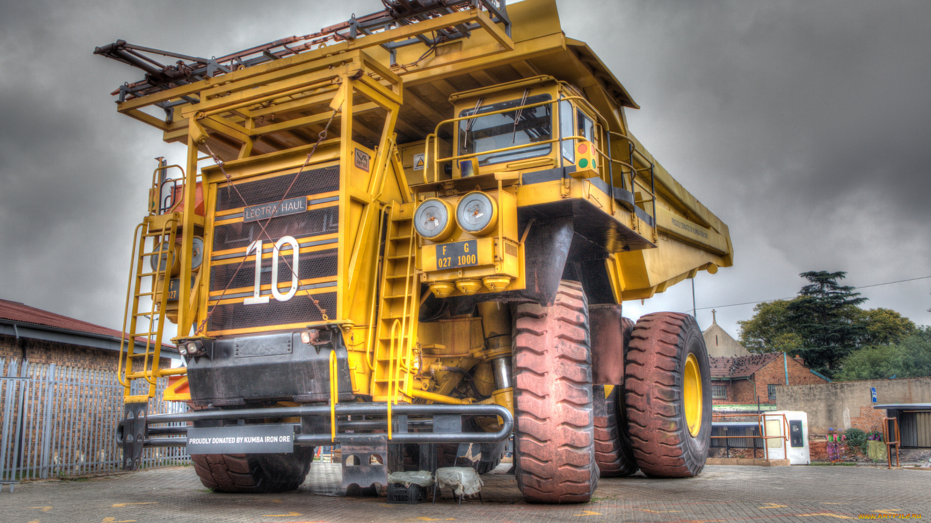 техника, строительная, техника, самосвал, карьерный