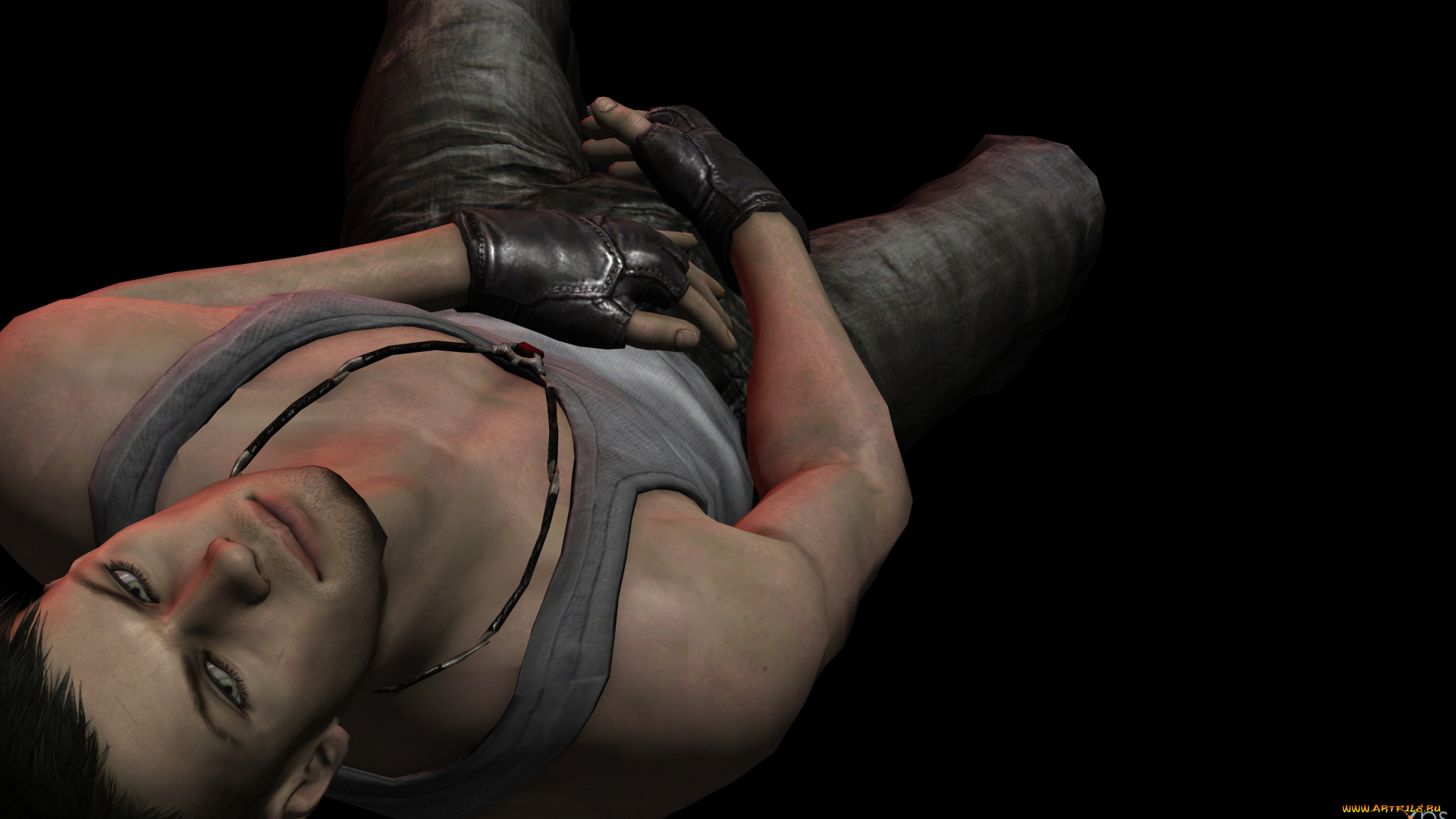 видео, игры, devil, may, cry, взгляд, парень, шатен