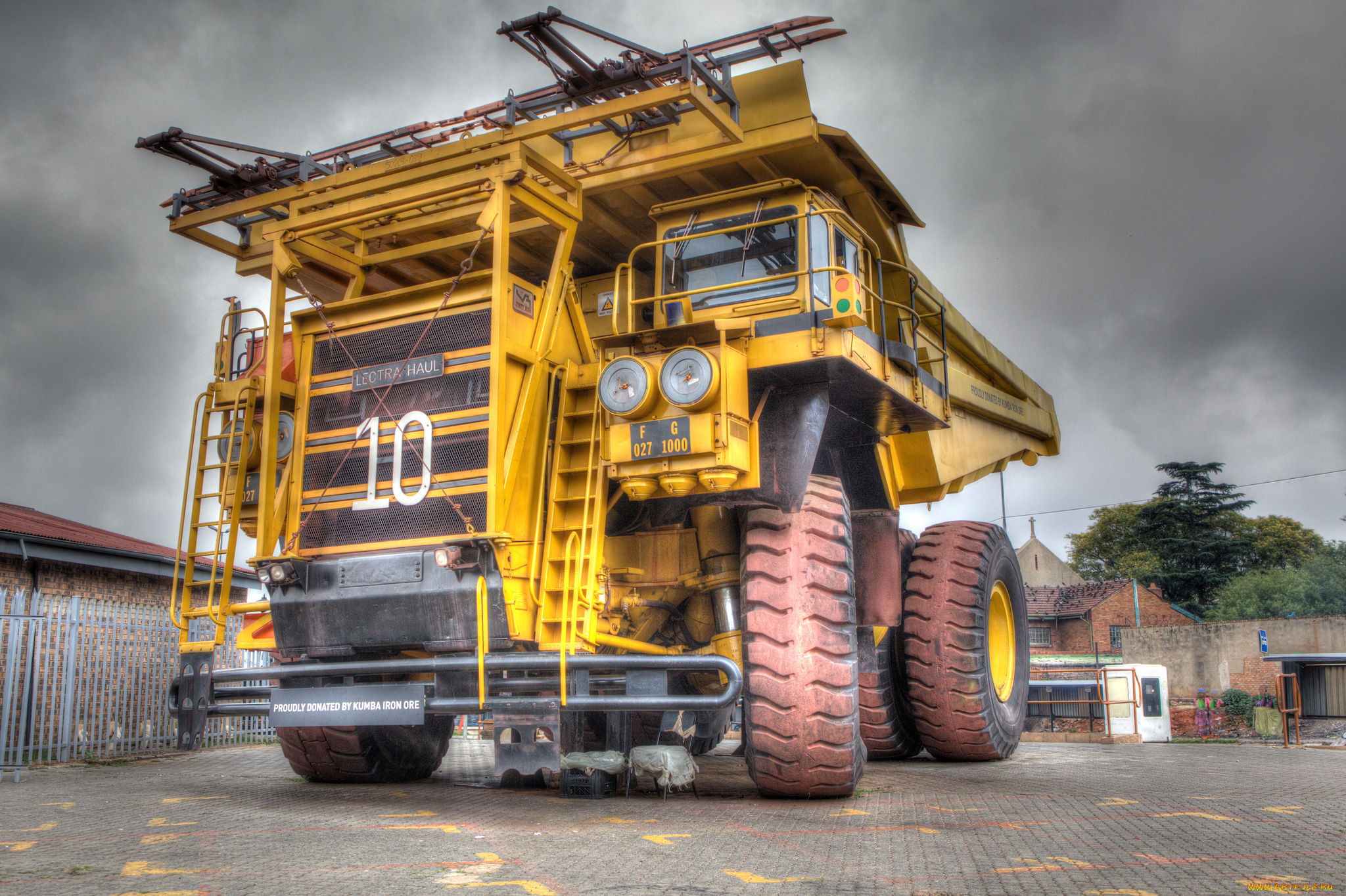 техника, строительная, техника, самосвал, карьерный