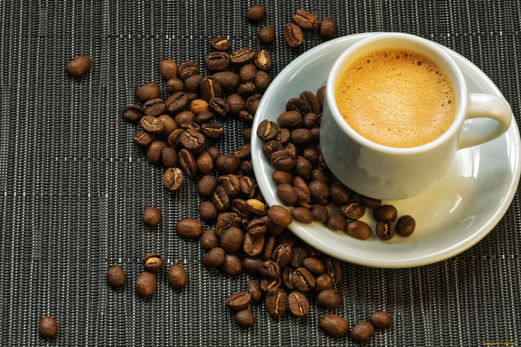 еда, кофе, , кофейные, зёрна, чашка, зерна