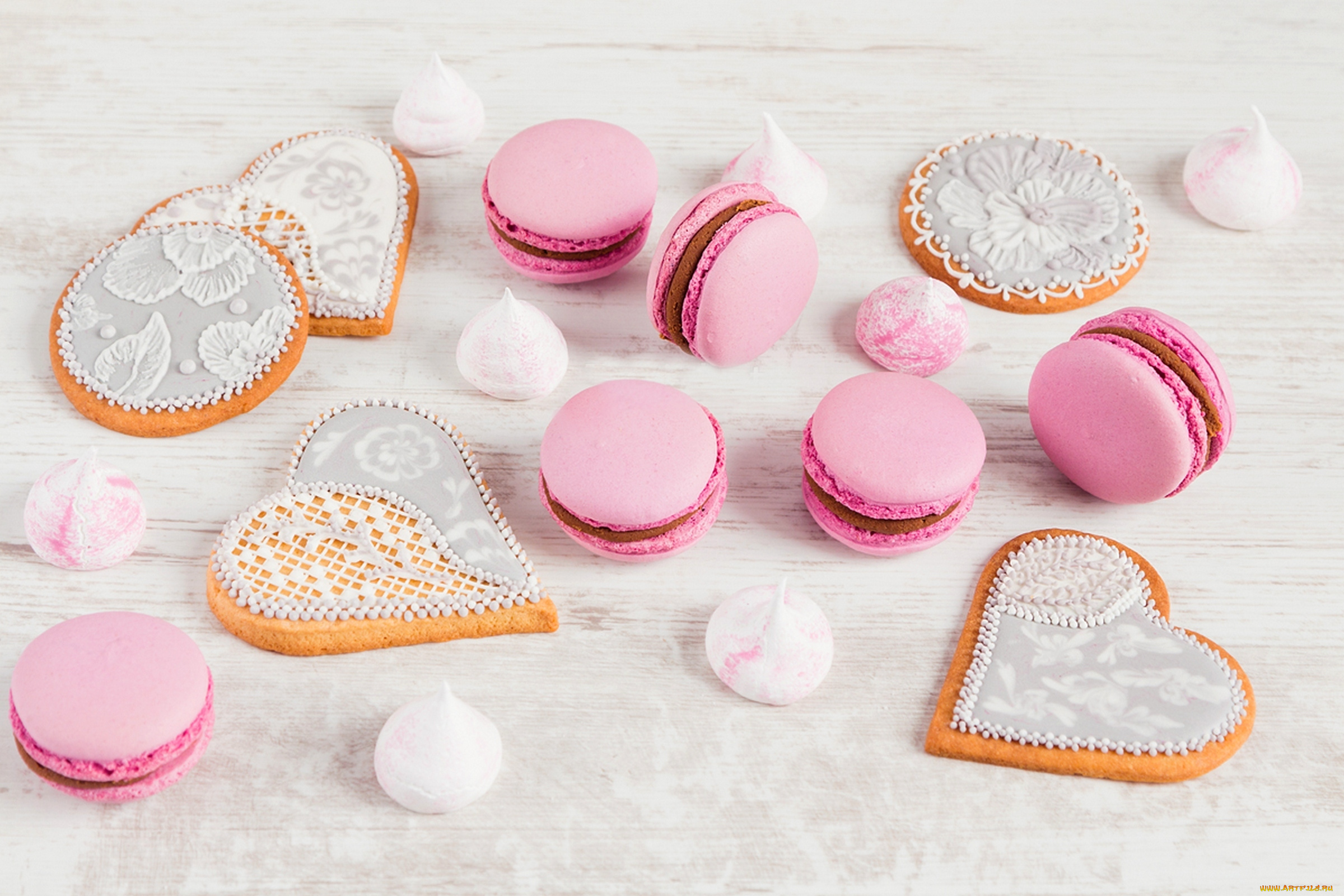 еда, пирожные, , кексы, , печенье, печенье, сердце, любовь, сладкое, сладости, десерт, макарун, macaron, крем, food, dessert, cream