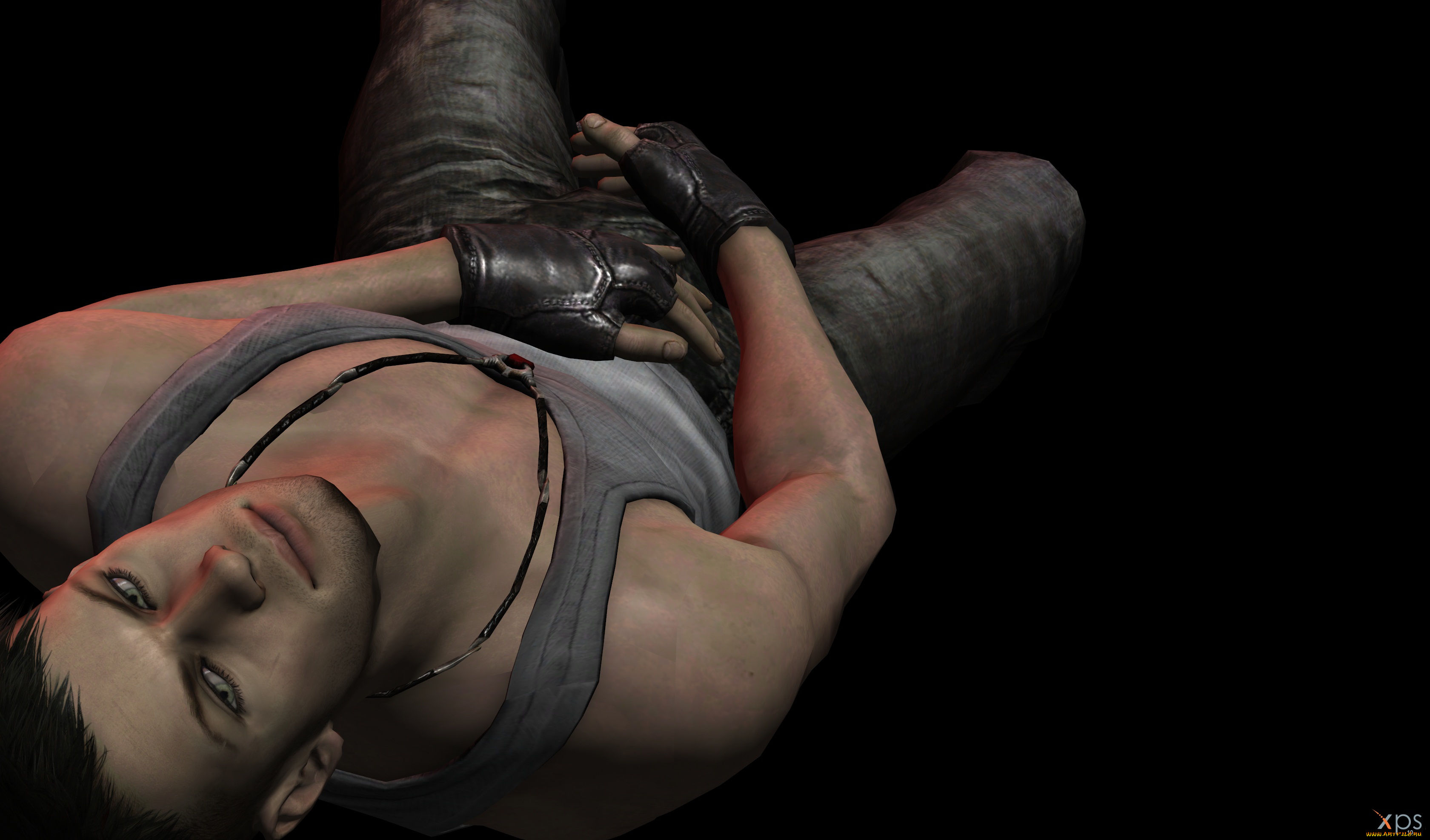 видео, игры, devil, may, cry, взгляд, парень, шатен