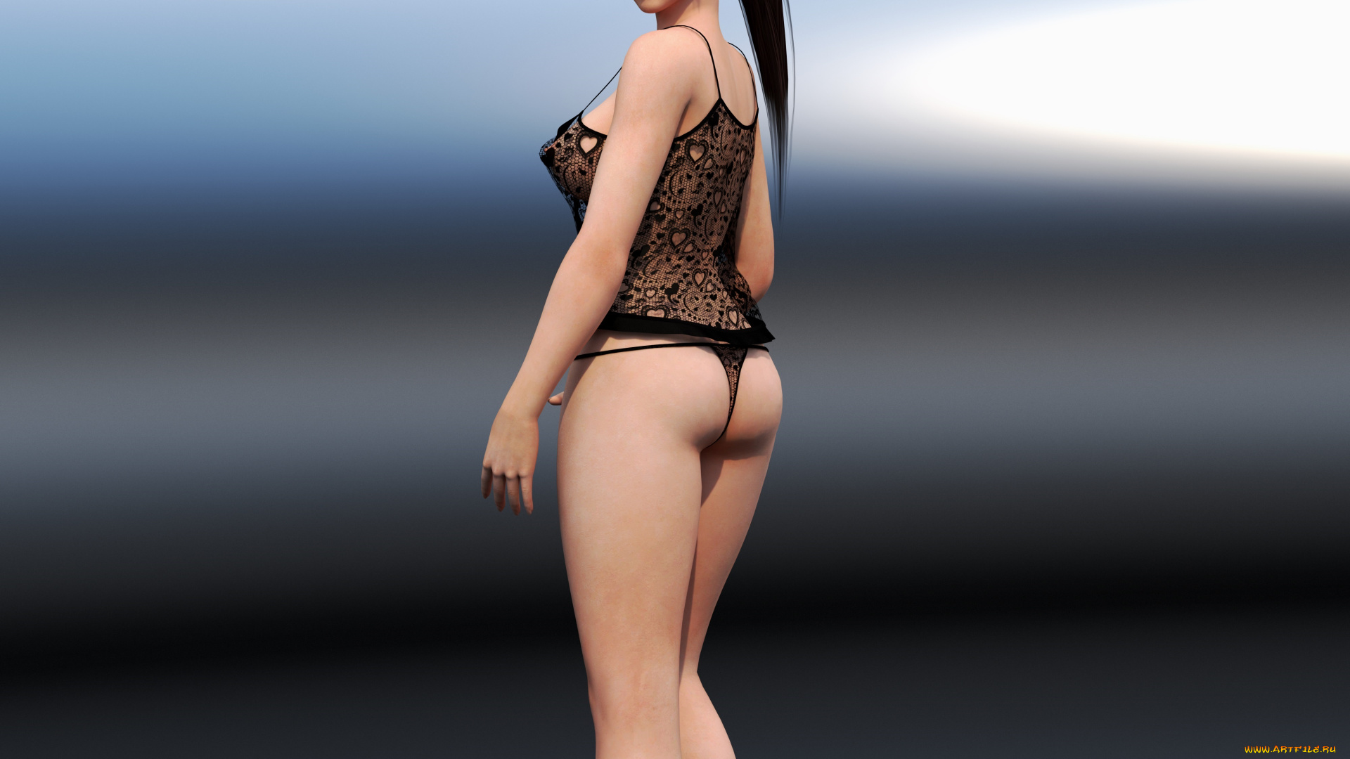 3д, графика, люди, , people, девушка, взгляд, фон