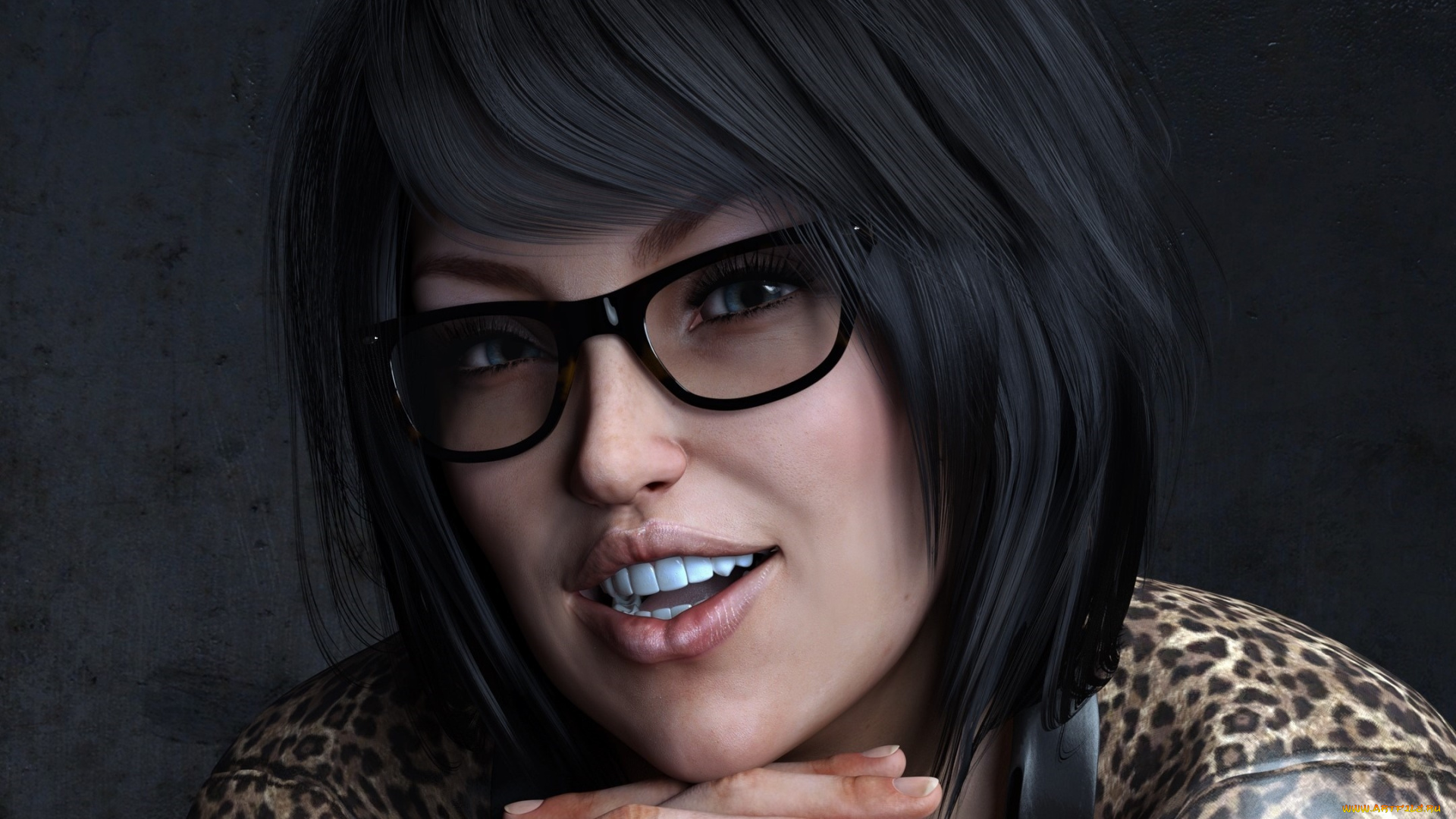 3д, графика, портрет, , portraits, девушка, взгляд, фон