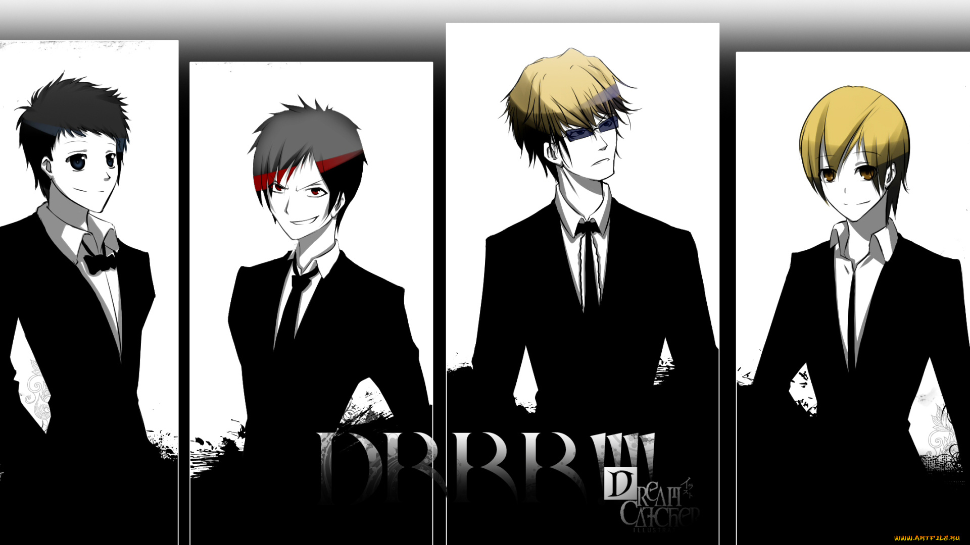 аниме, durarara, изая, орихара, шизуо, хейваджима, парни