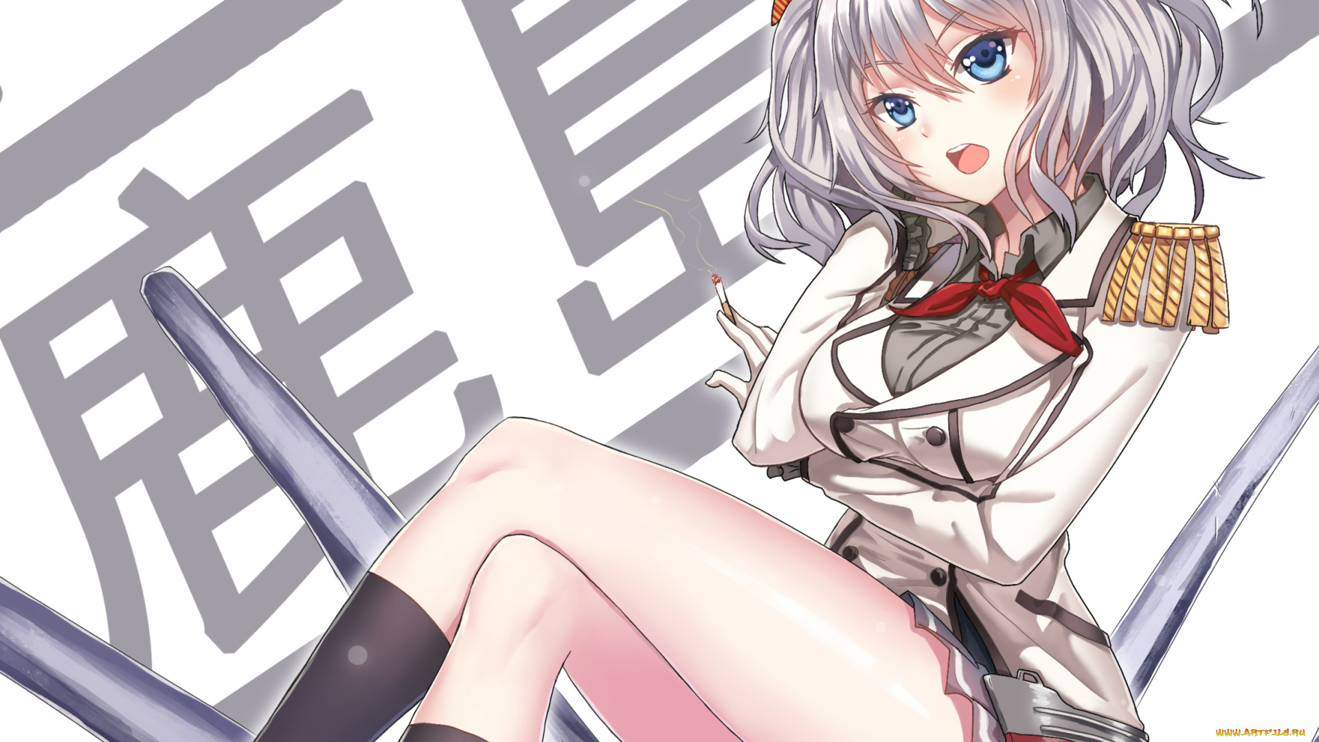 аниме, kantai, collection, девушка