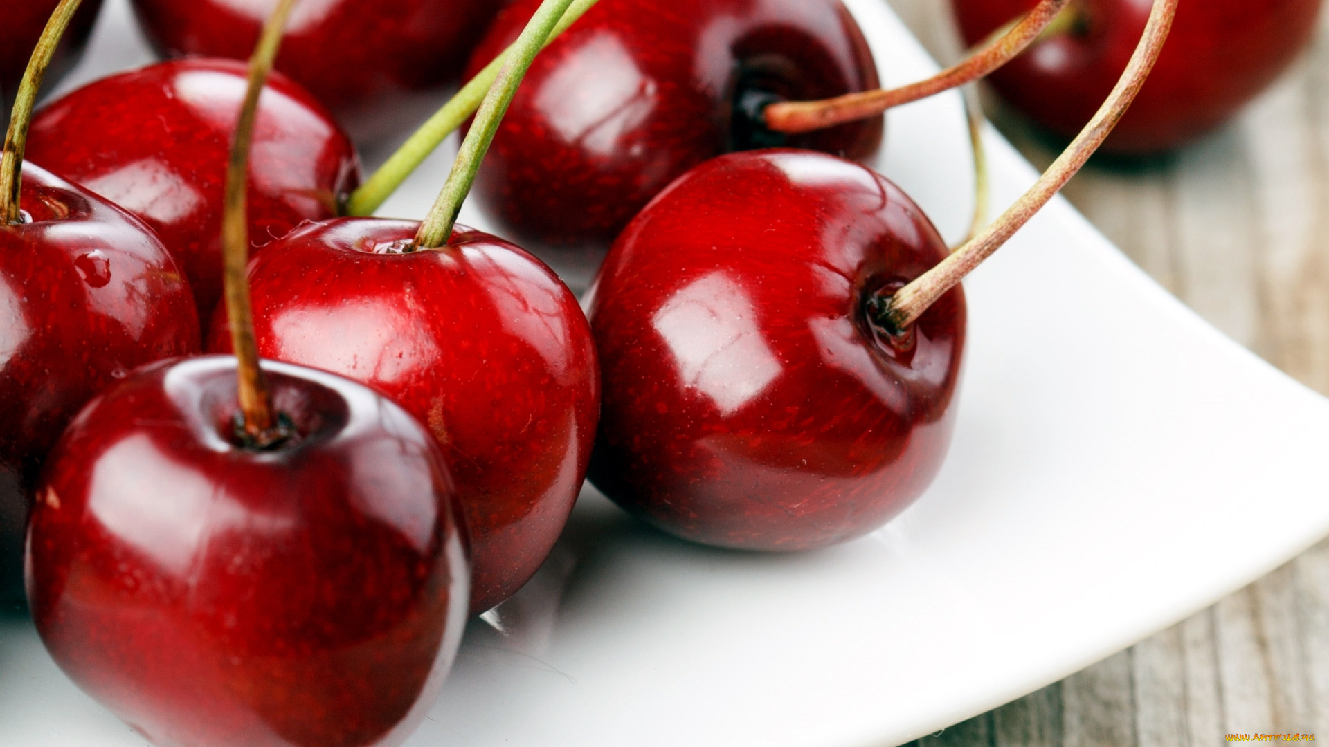 еда, вишня, , черешня, ягоды