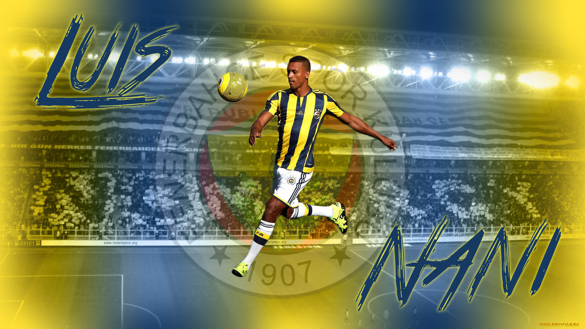 спорт, футбол, фенербахче, футболист, луис, нани, luis, nani