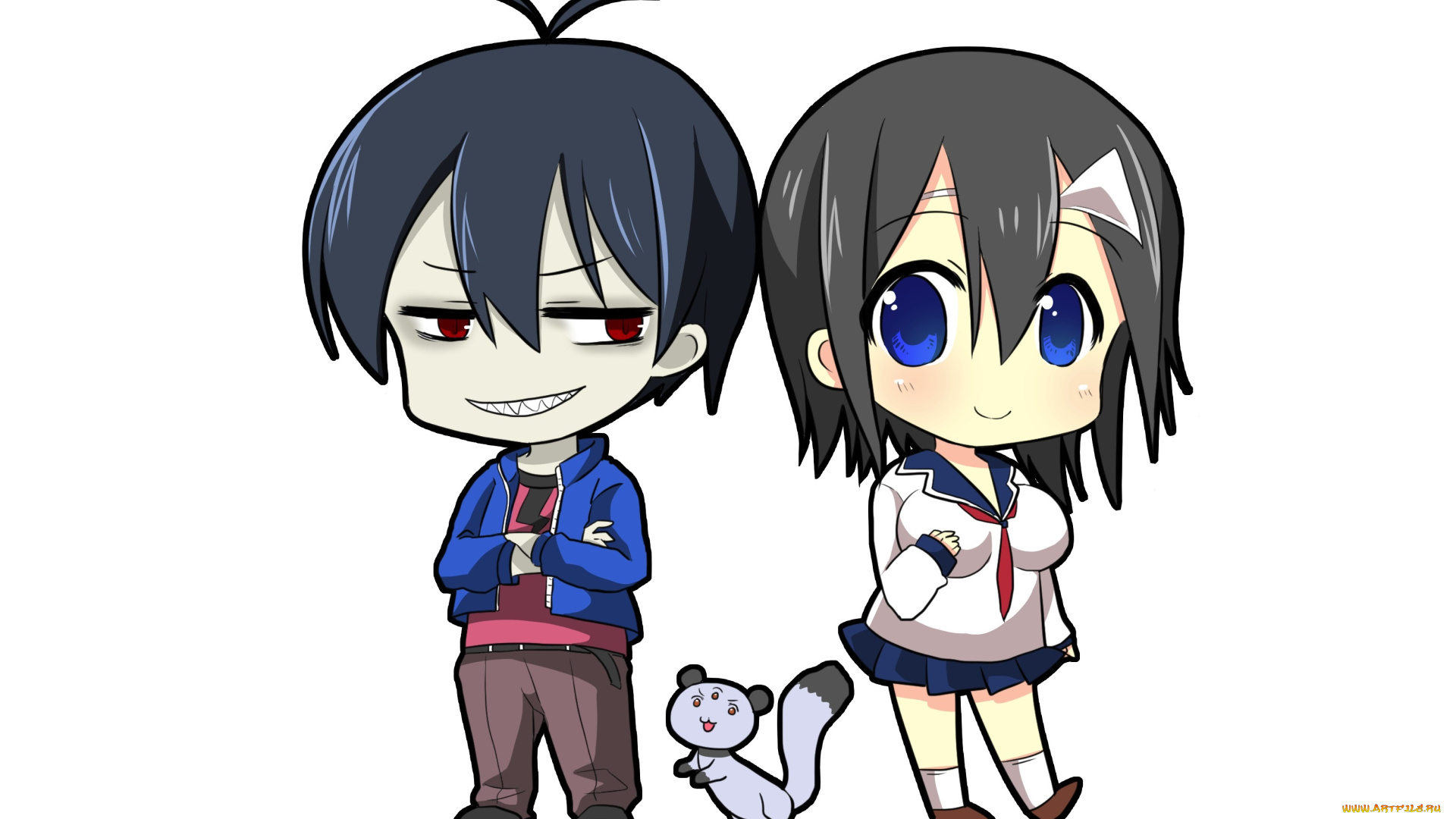 аниме, blood, lad, кровавый, парень