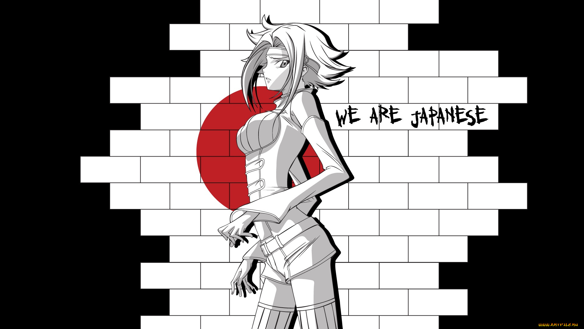 аниме, code, geass, фон, девушка, взгляд