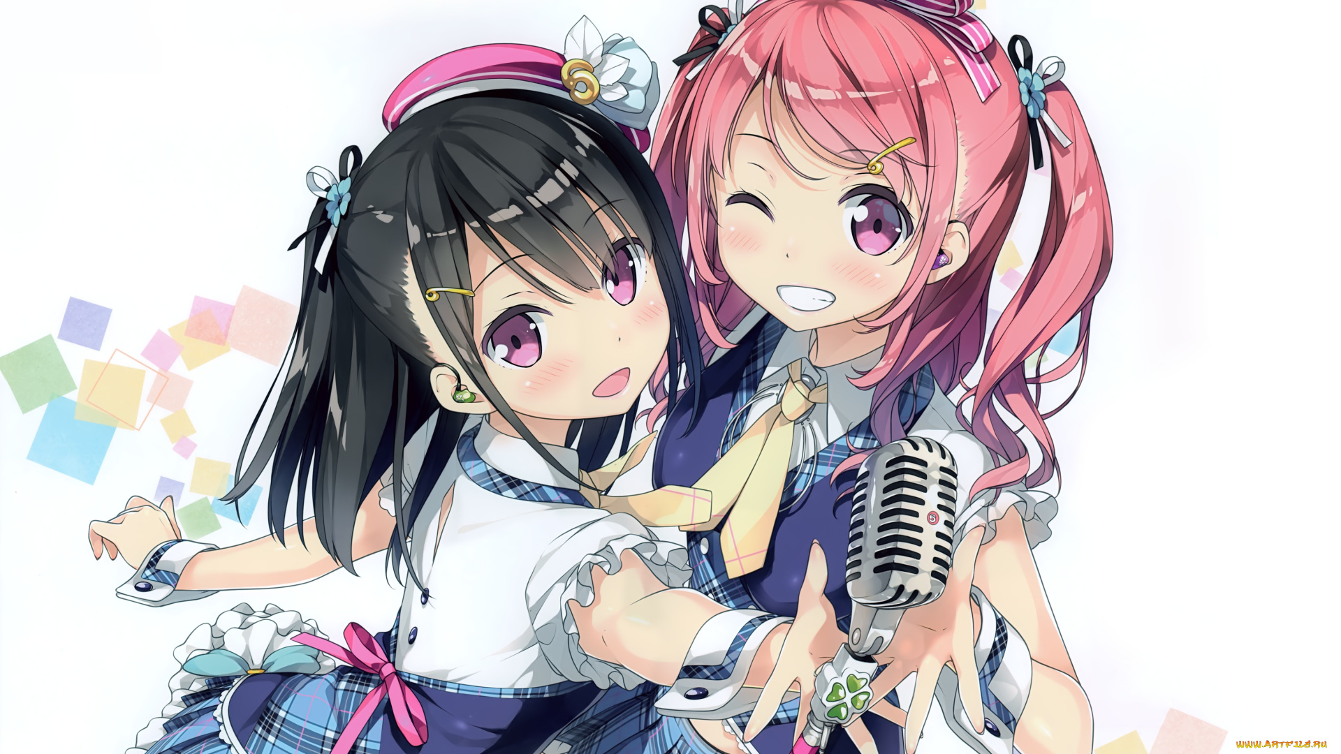 аниме, kantoku, , artbook, девушки