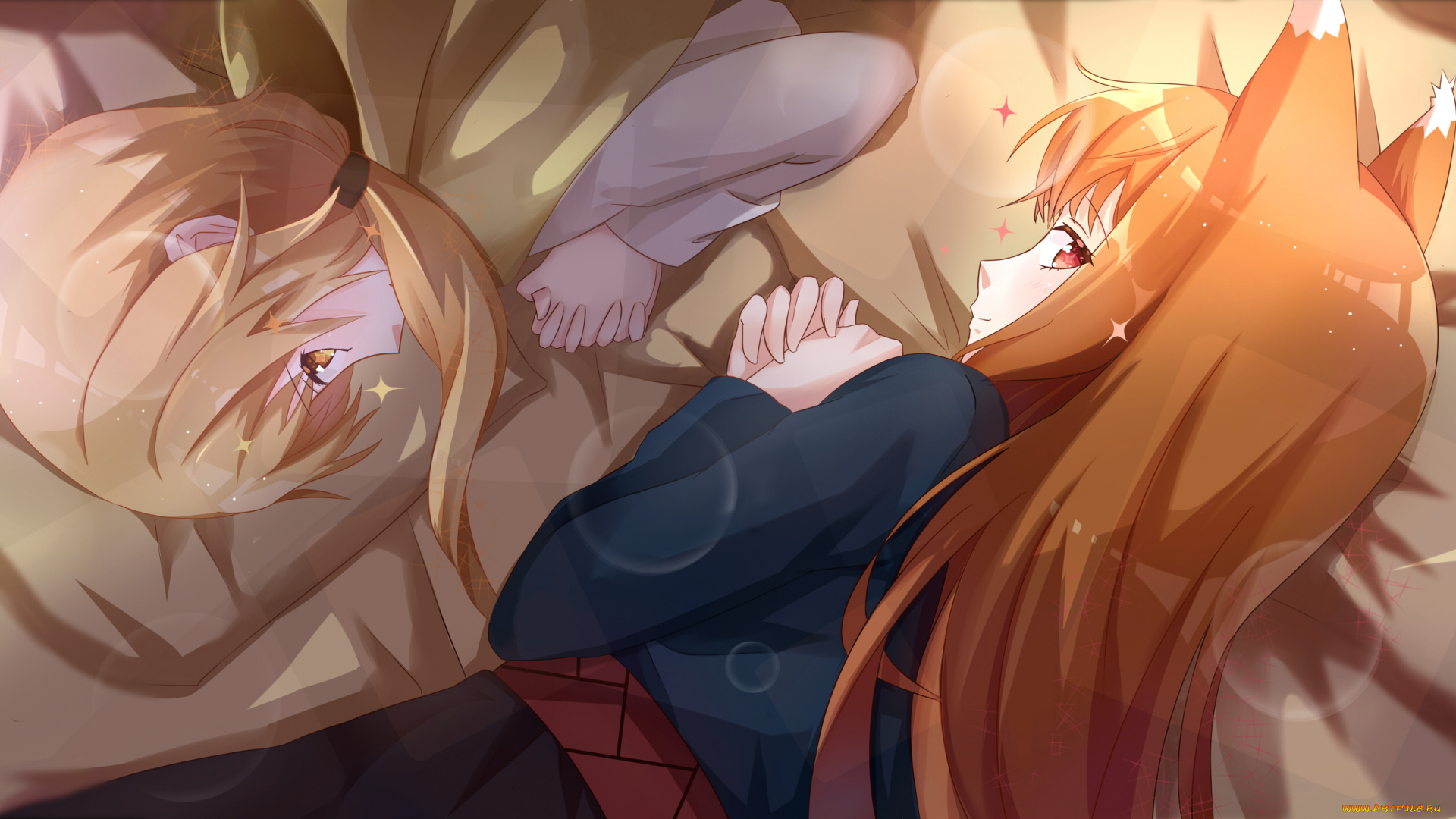 аниме, spice, and, wolf, nora, ardent, horo, ookami, to, koushinryou