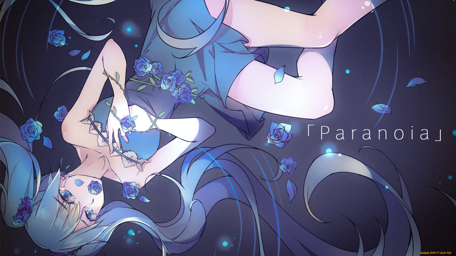 аниме, vocaloid, hatsune, miku