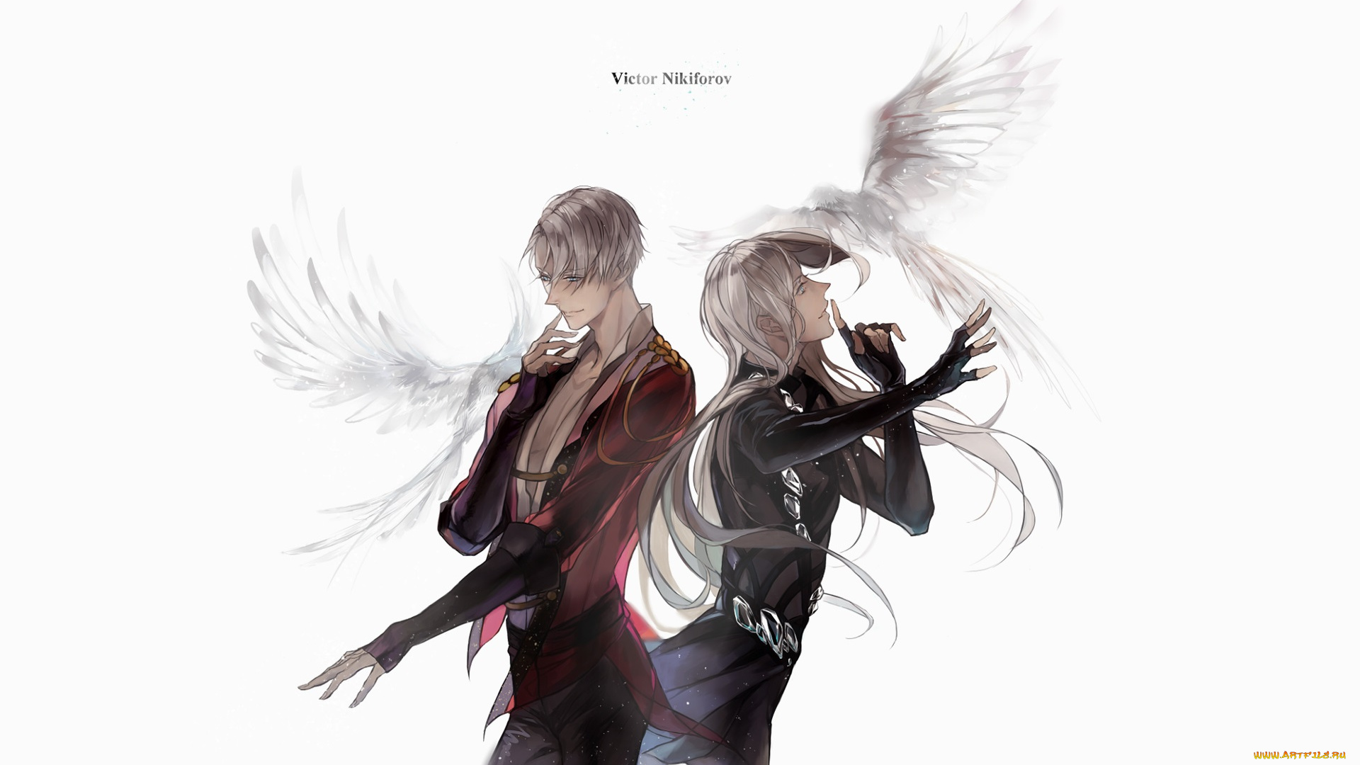 аниме, yuri, on, ice, victor, nikiforov