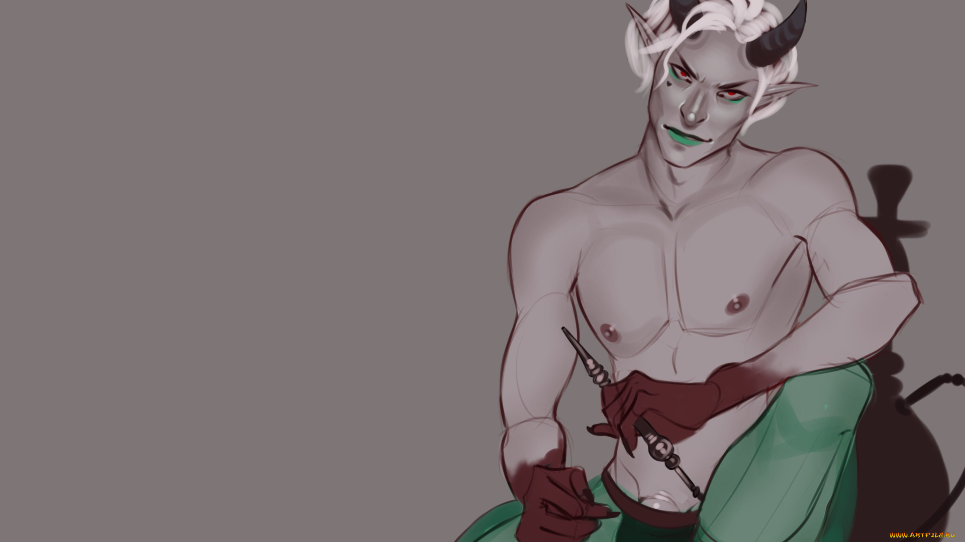 фэнтези, демоны, демон