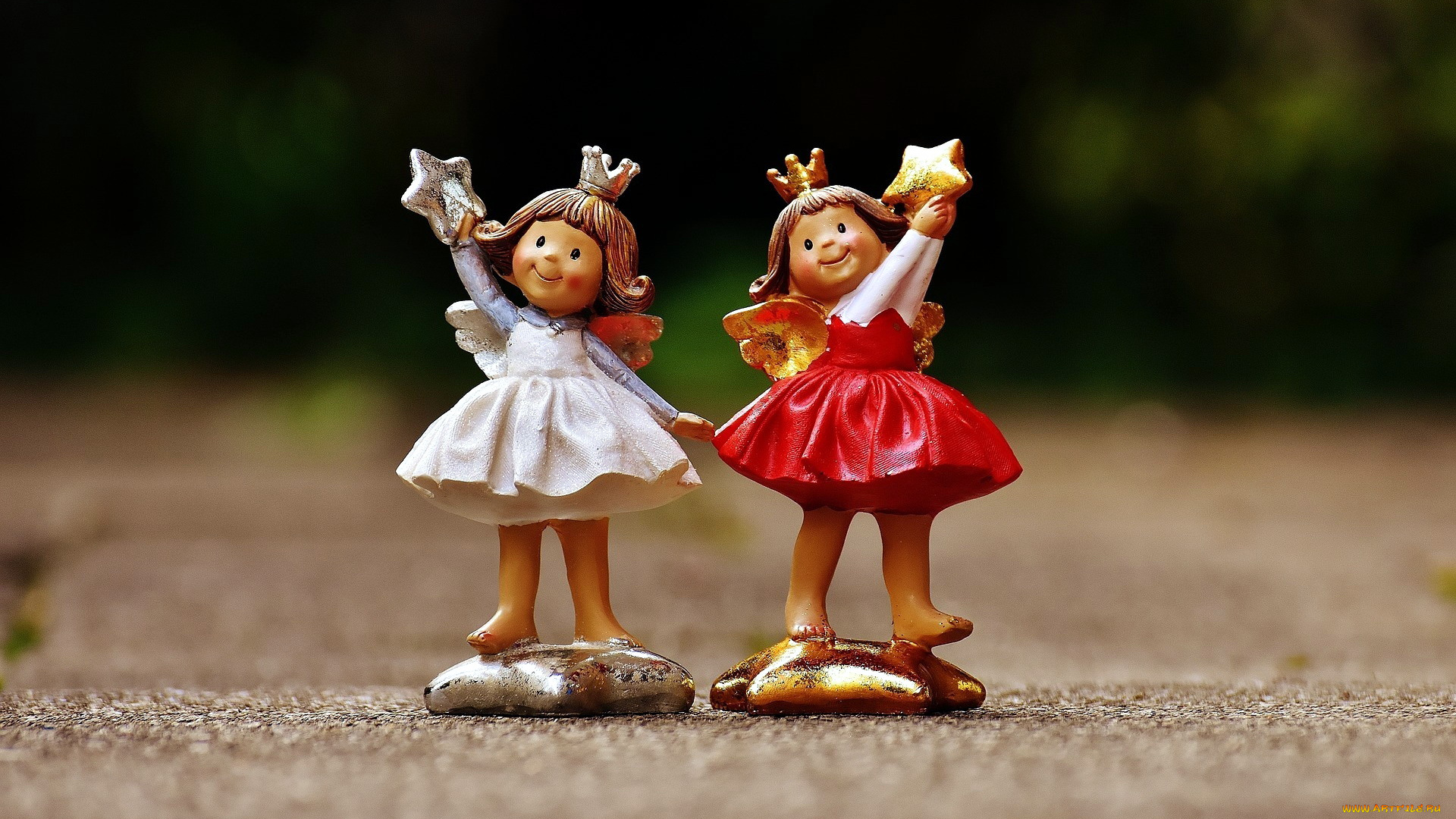 праздничные, фигурки, ангелочки