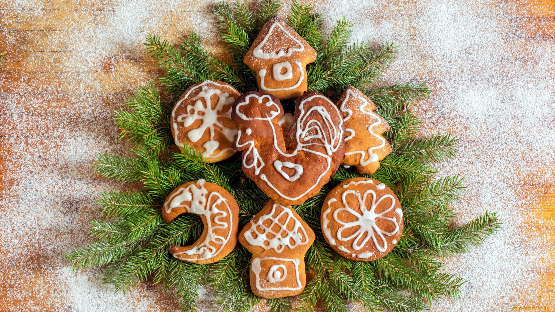 праздничные, угощения, пряники