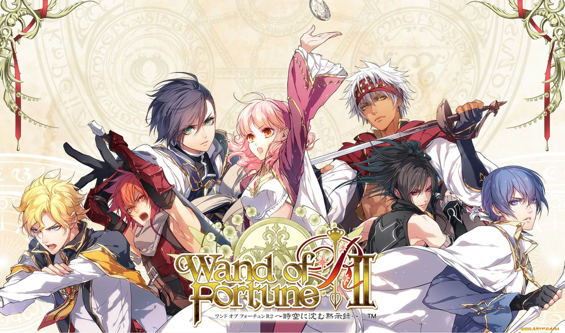 аниме, wand, of, fortune, парни