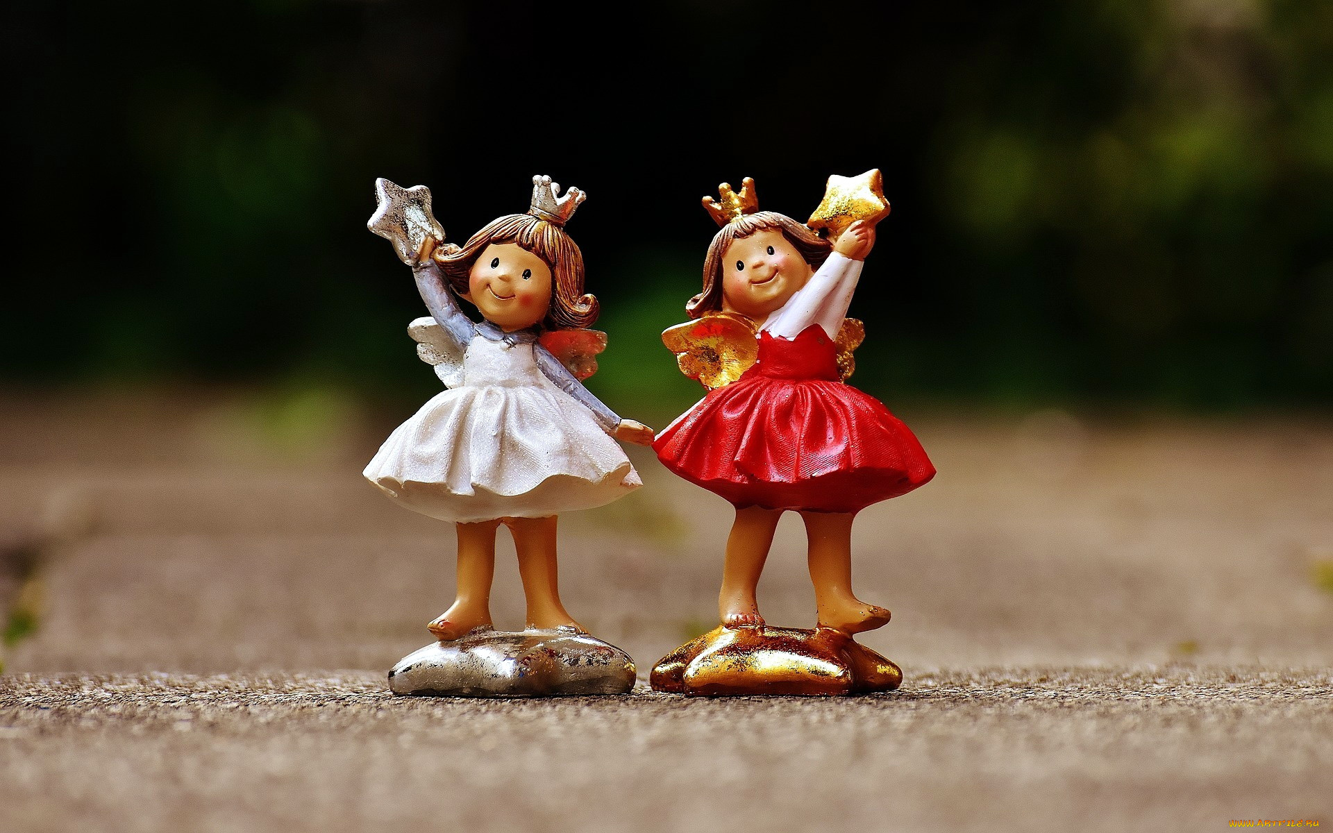 праздничные, фигурки, ангелочки