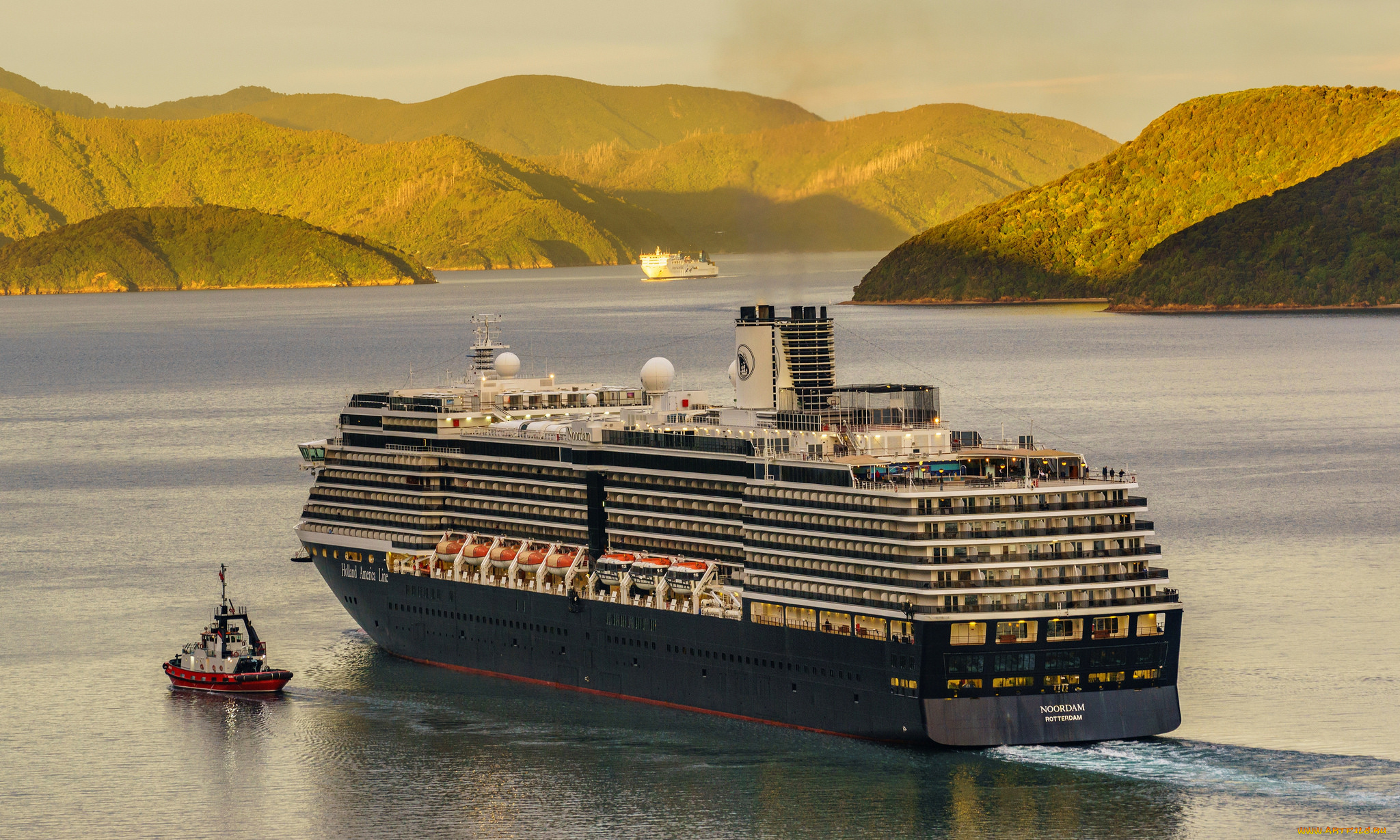 корабли, лайнеры, круиз, лайнер