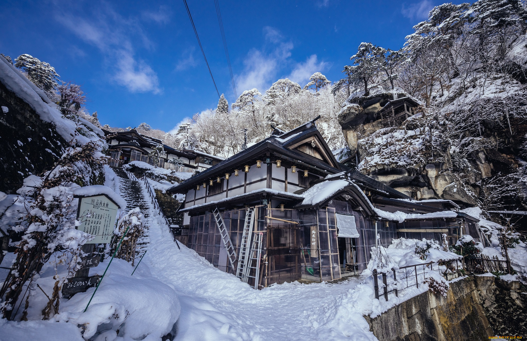 города, -, здания, , дома, горы