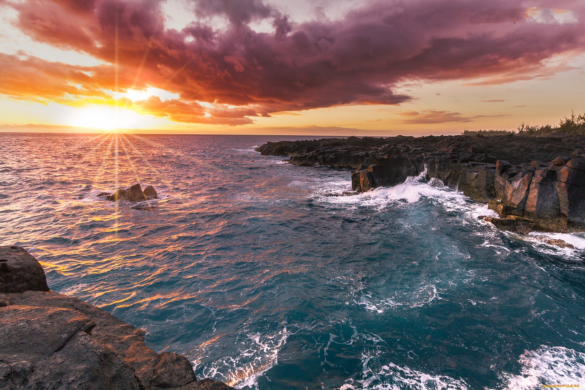 природа, восходы, закаты, рассвет